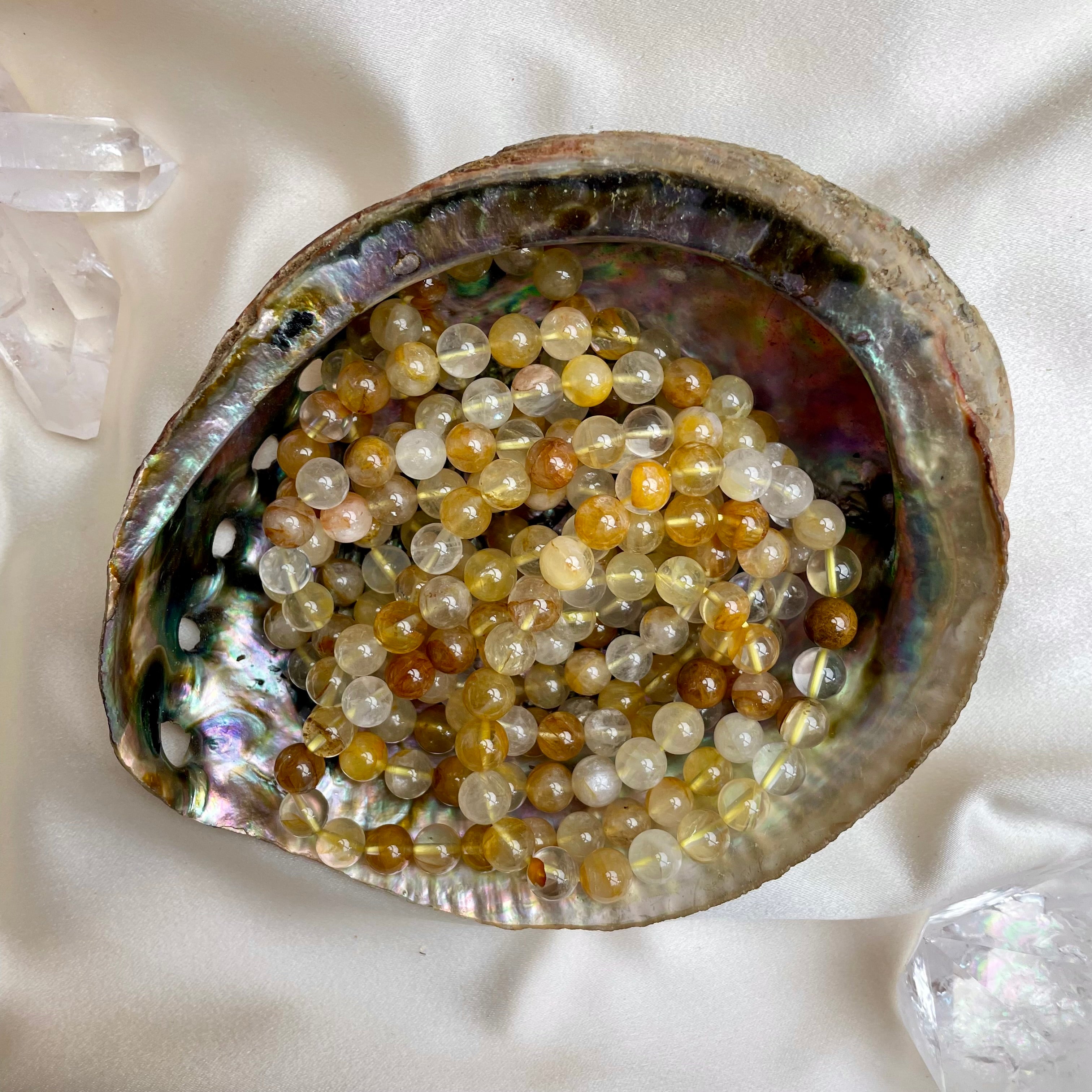 Crystal Large Bead Bracelets