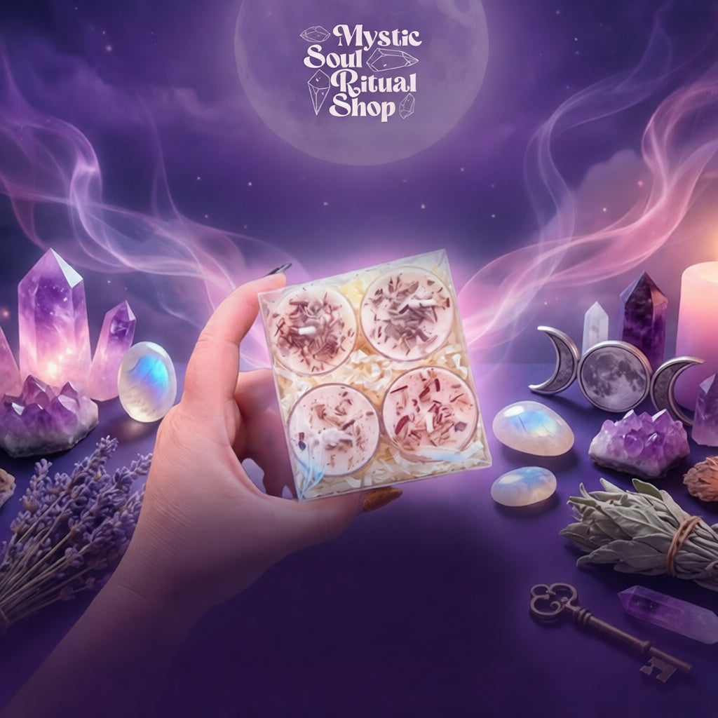 Hecate Goddess Tea Light Candle Set