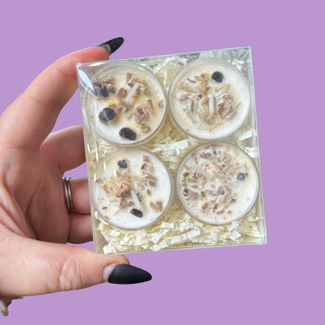 Persephone Goddess Tea Light Candle Set