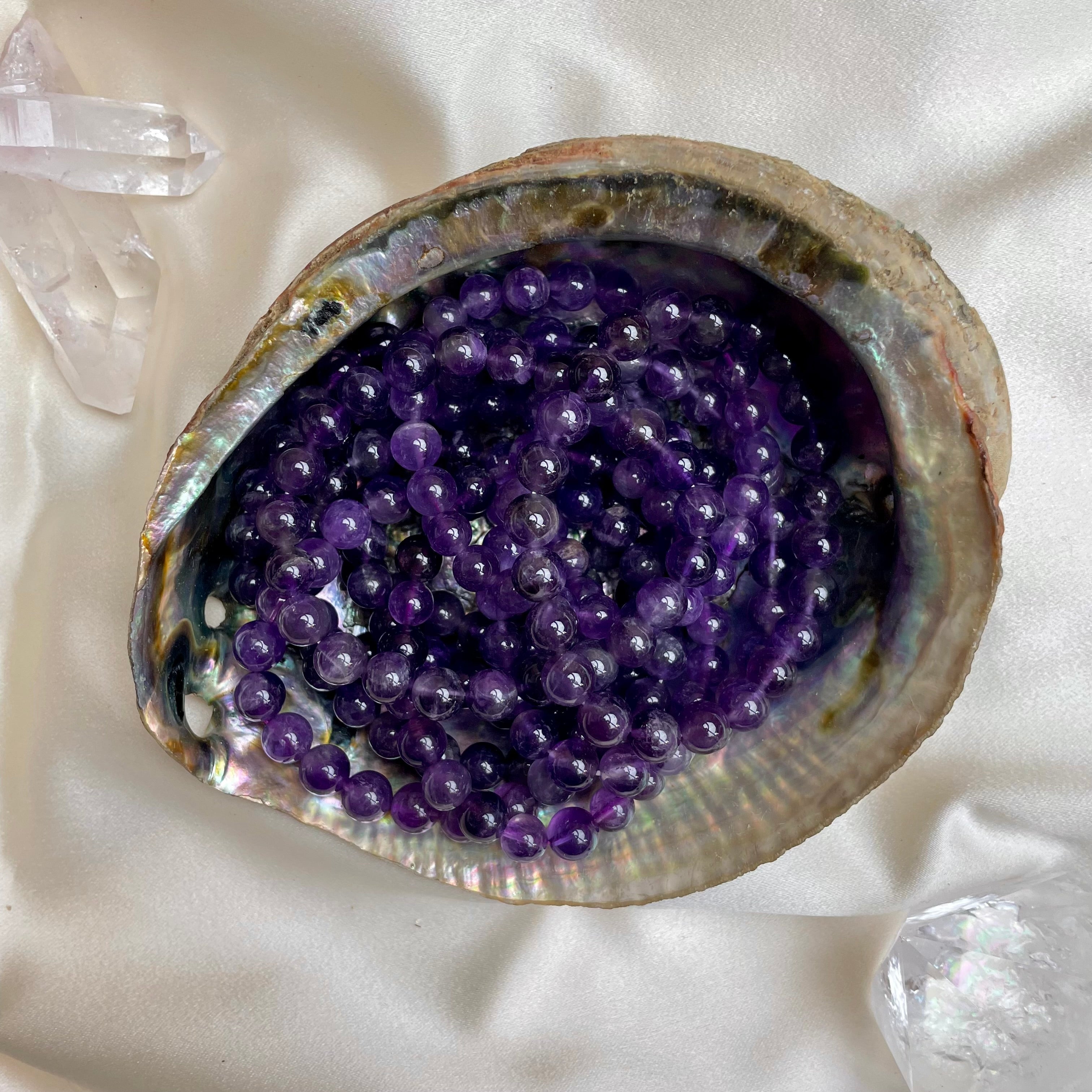 Crystal Large Bead Bracelets