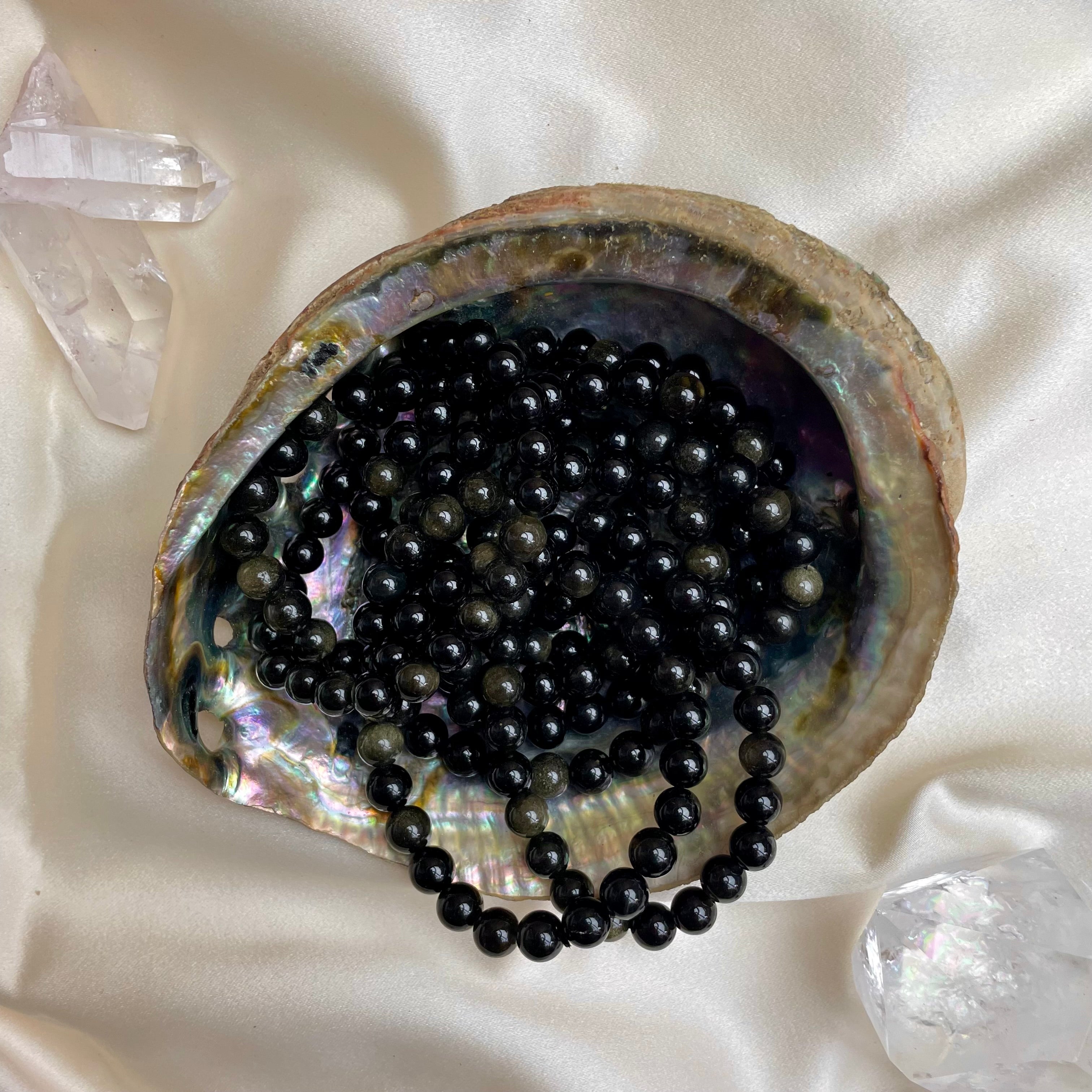 Crystal Large Bead Bracelets