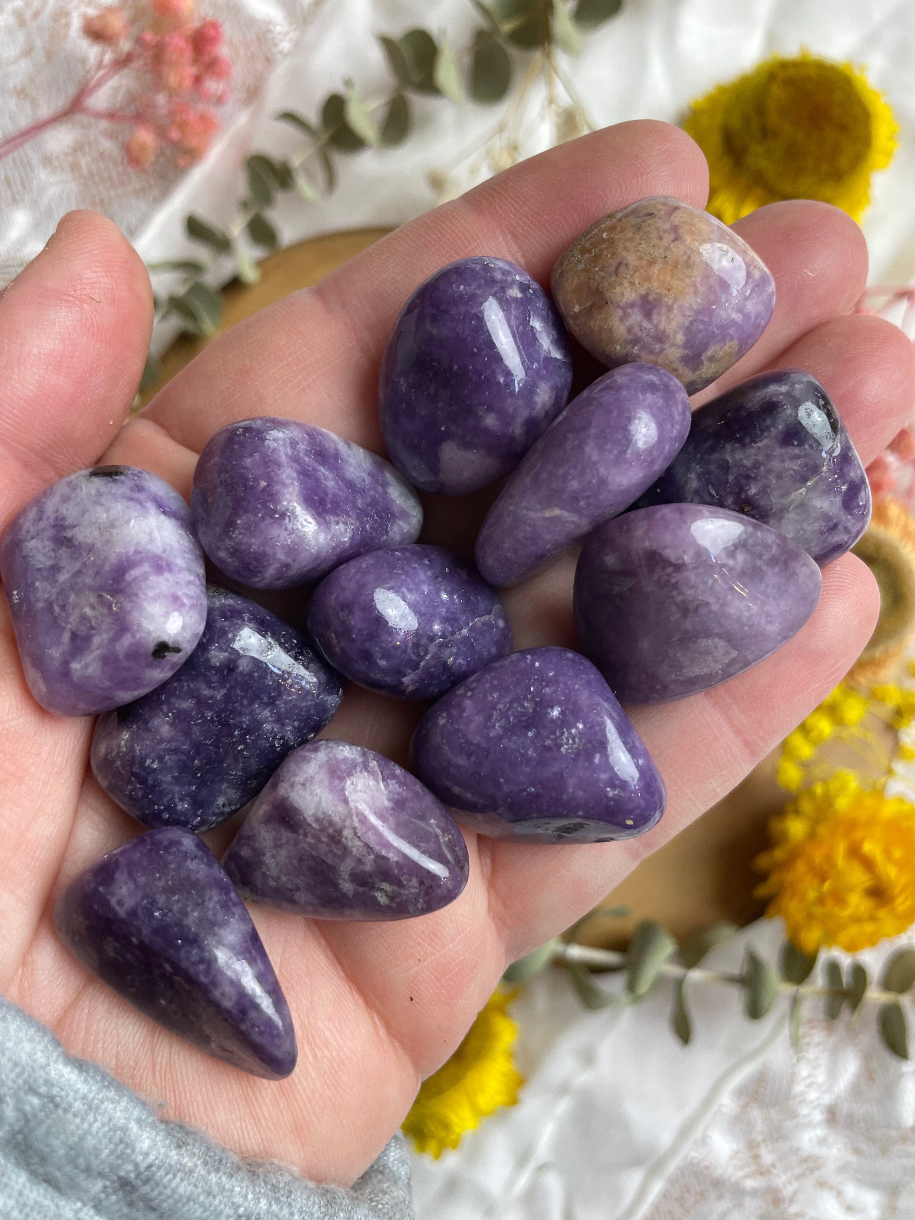 Lepidolite Tumbled Stone