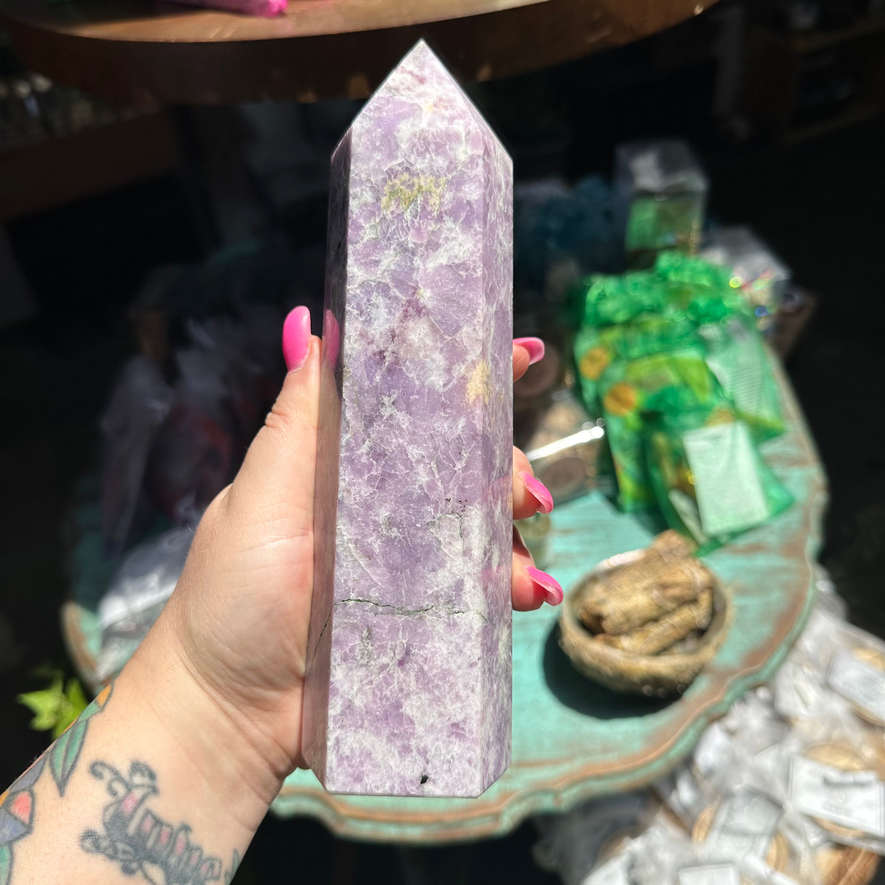 Lepidolite Generators for Deep Emotional Healing