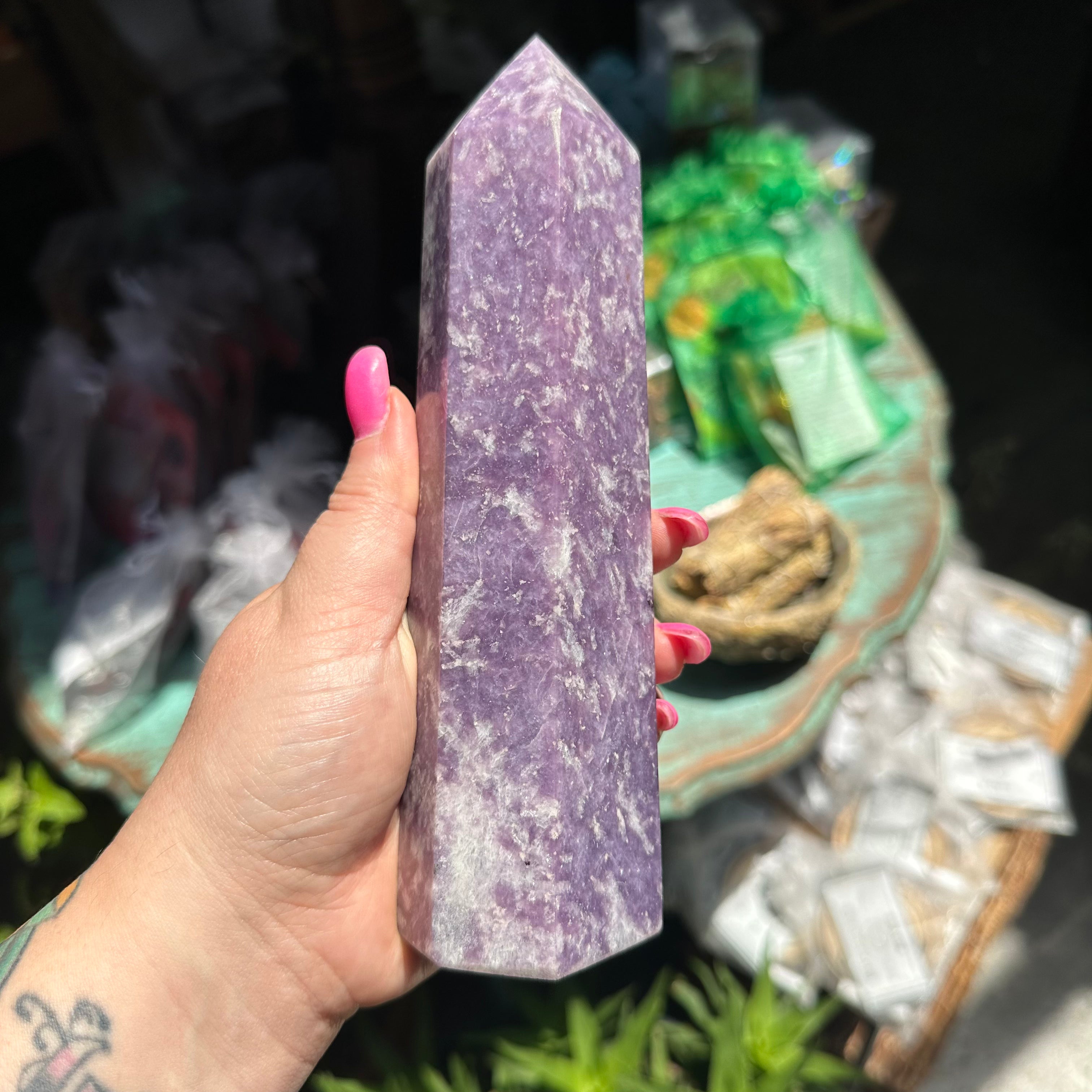 Lepidolite Generators for Deep Emotional Healing