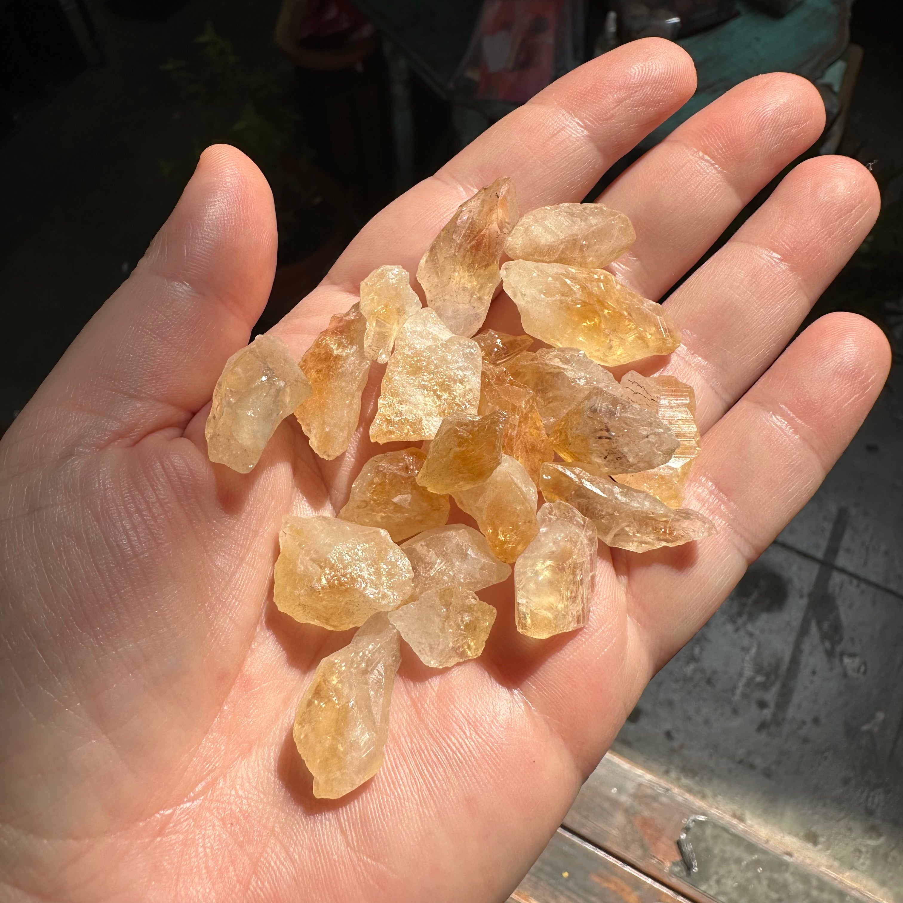 Citrine Raw Point