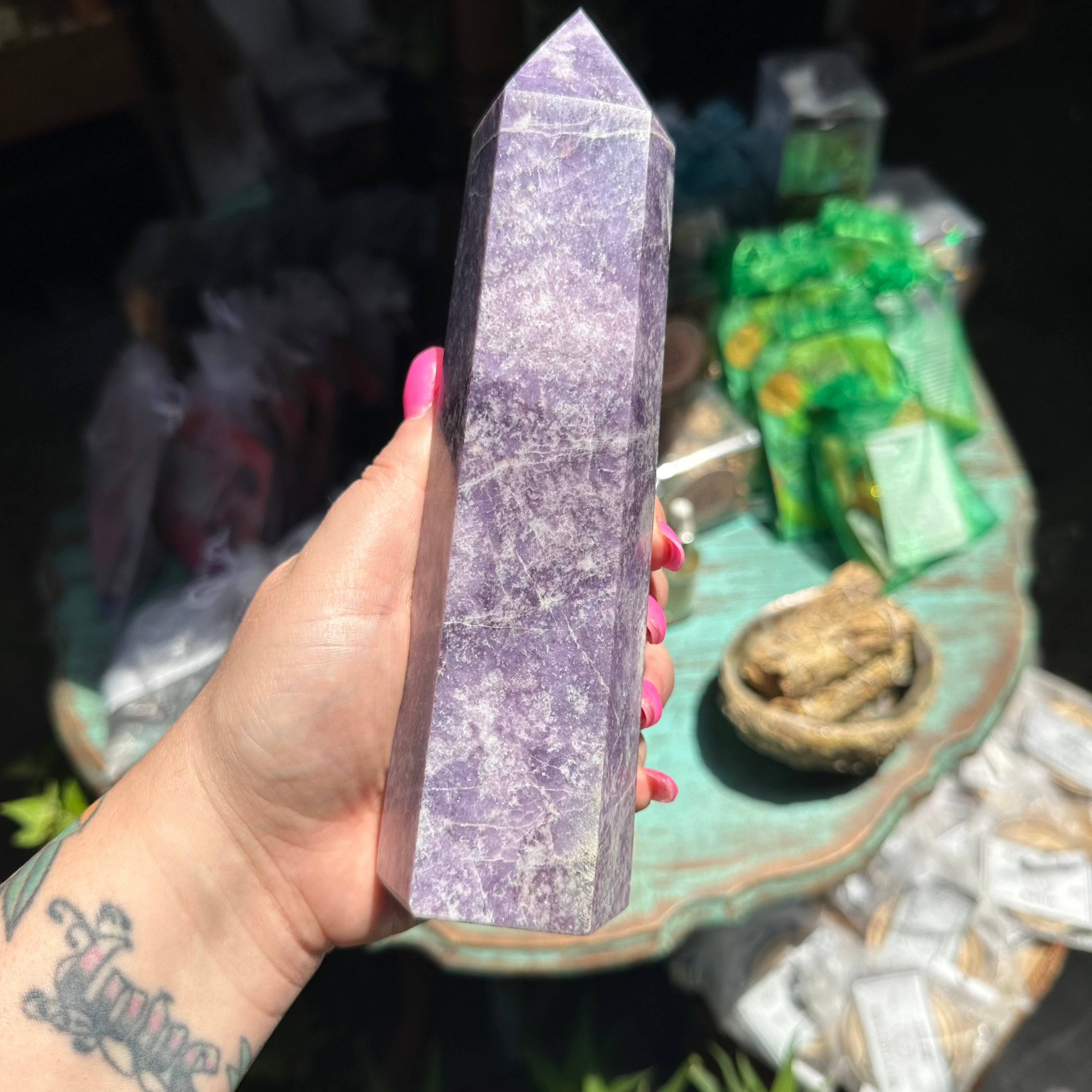 Lepidolite Generators for Deep Emotional Healing
