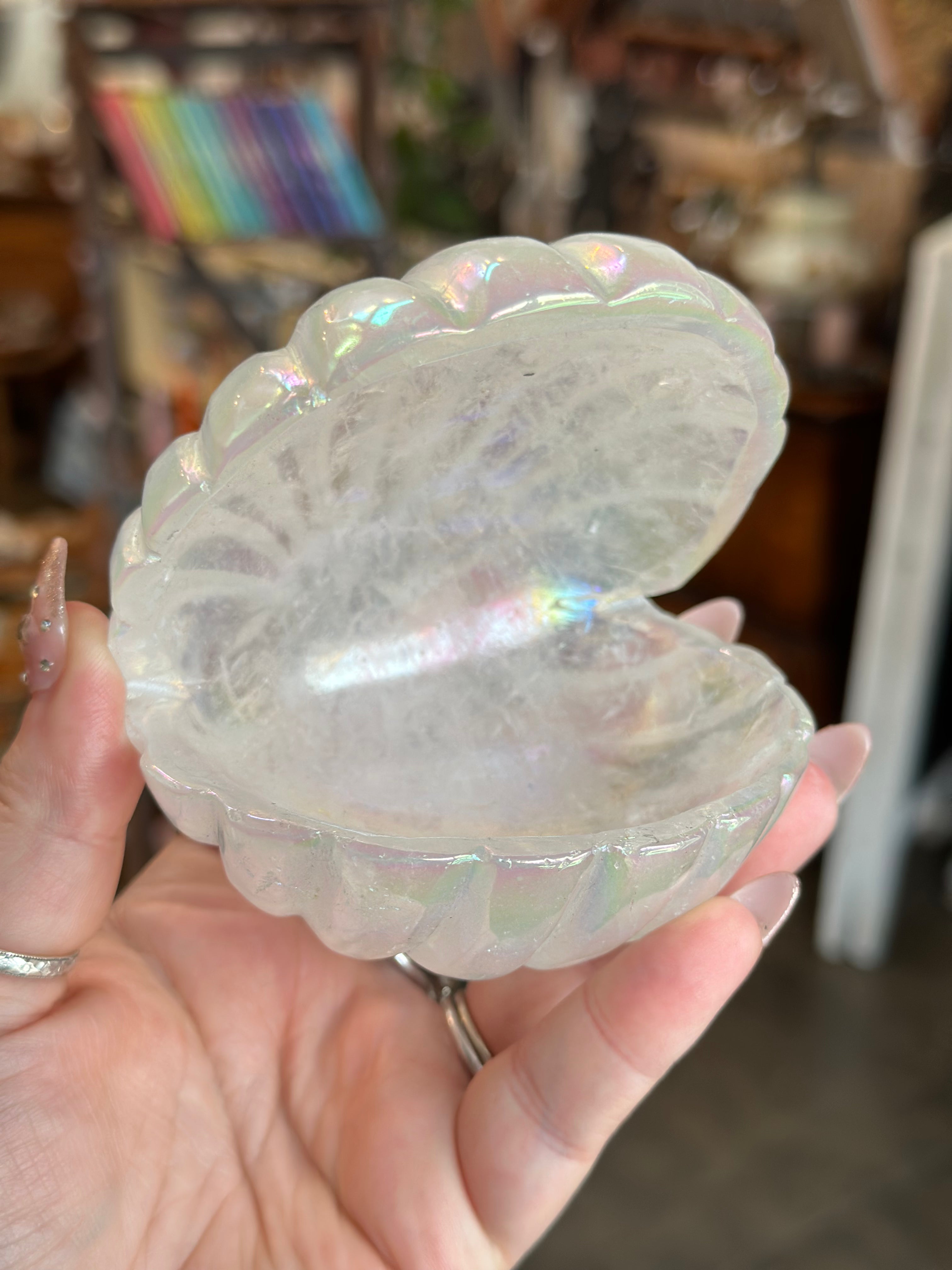 Aura Quartz Shells