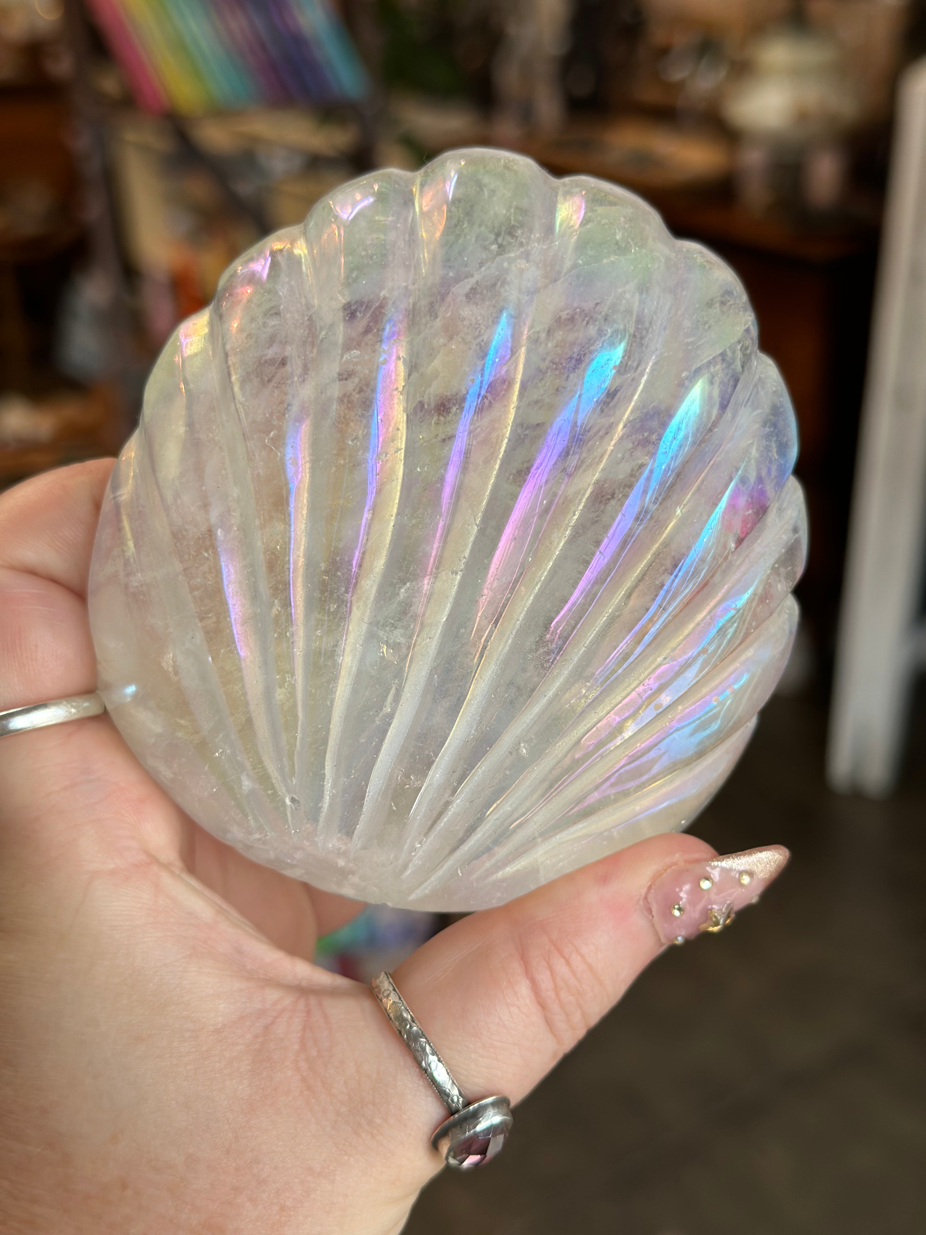 Aura Quartz Shells