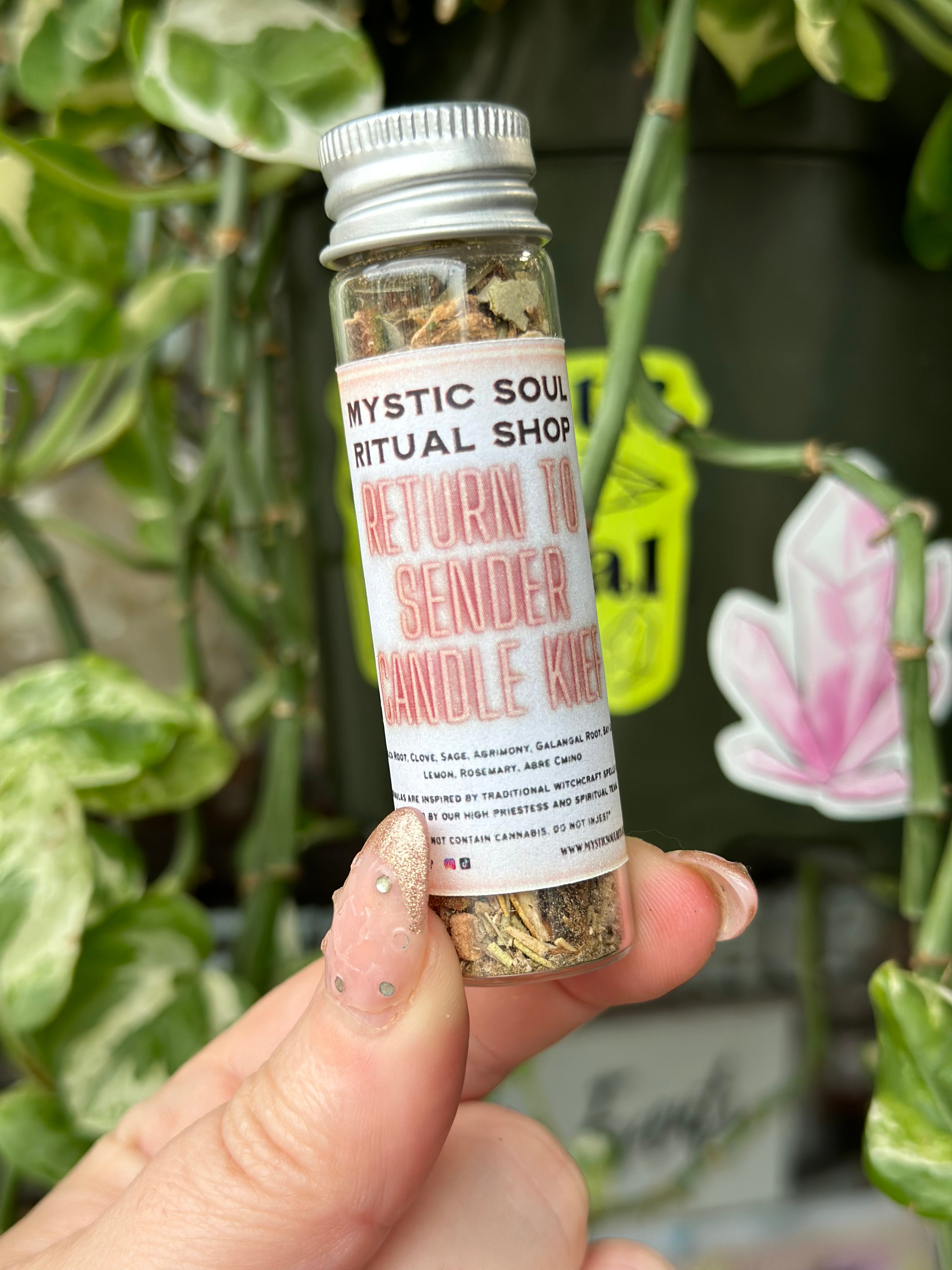 Return to Sender Candle Kief