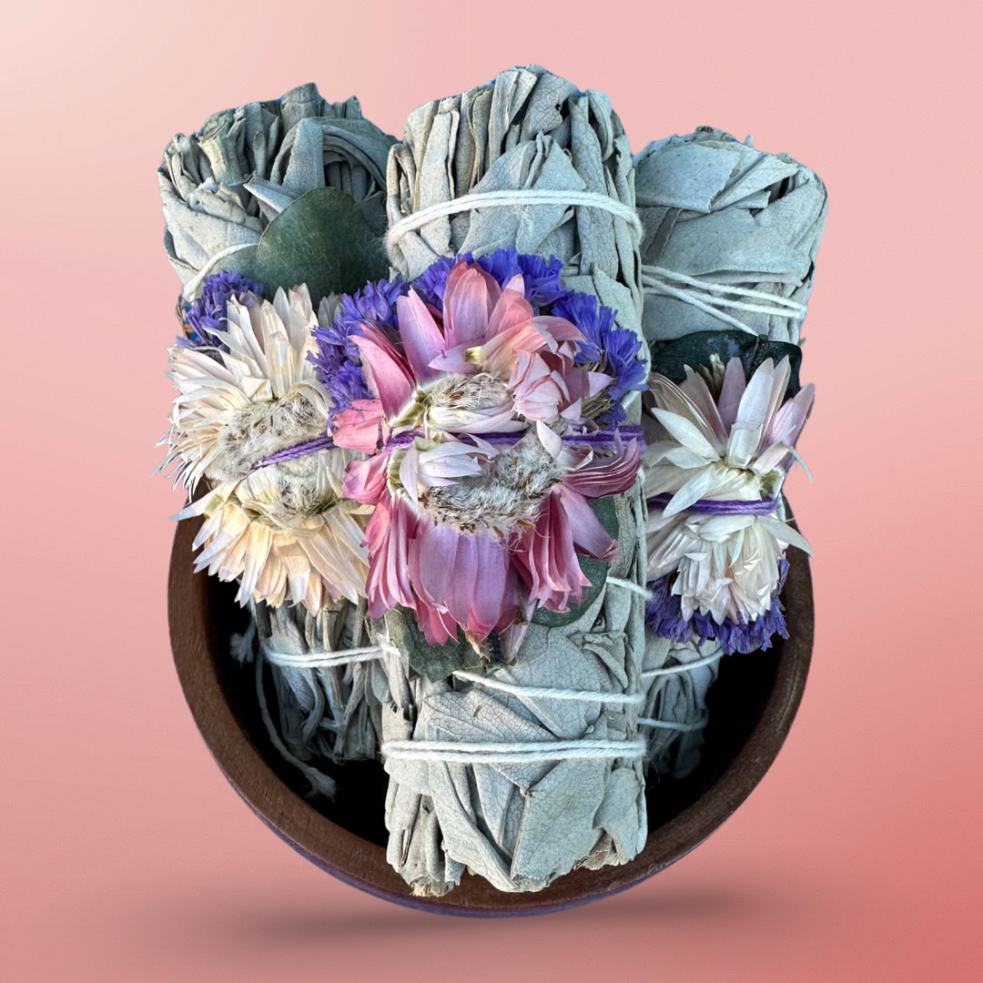 Fairy Dreams Floral White Sage