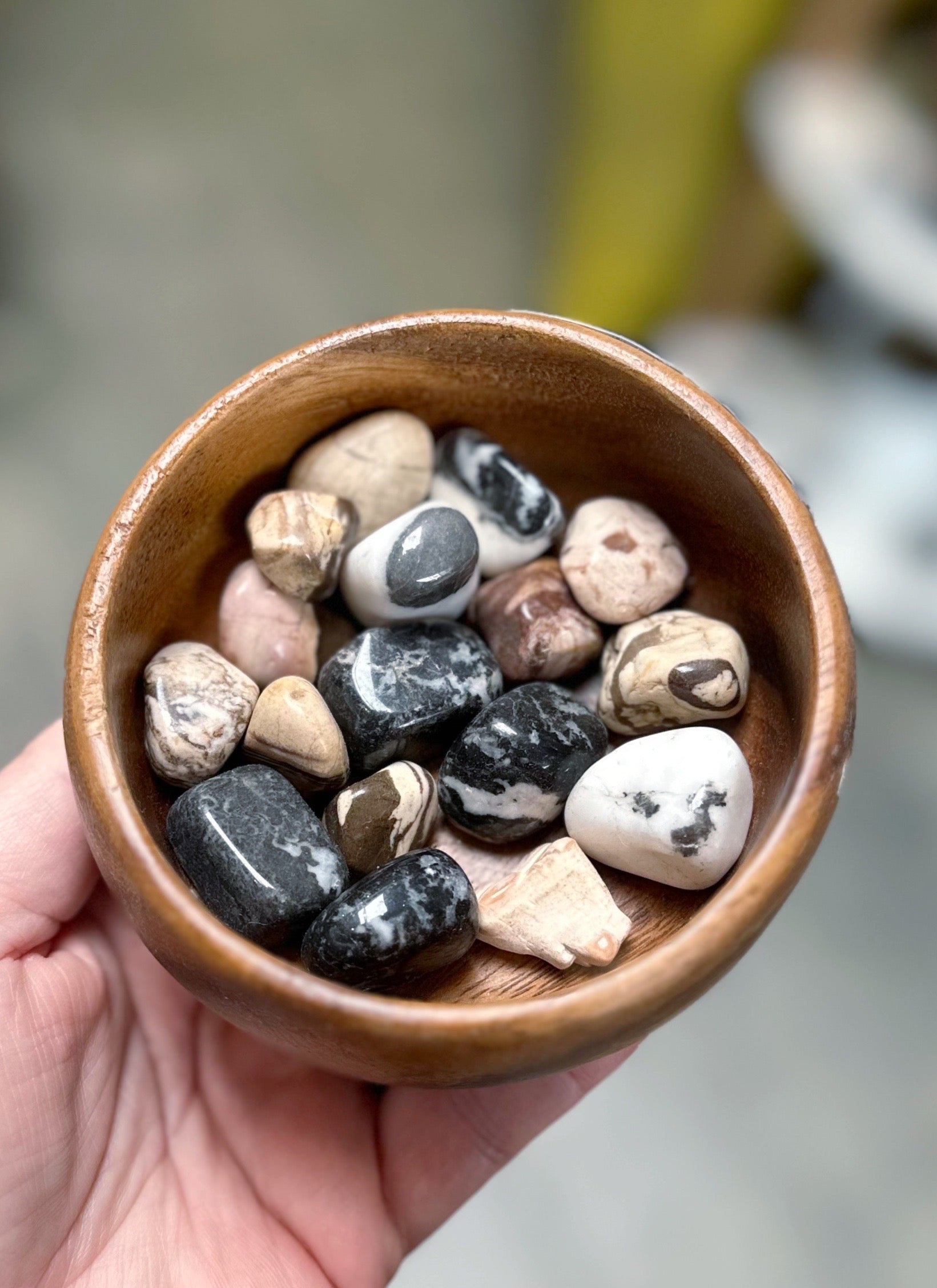 Zebra Jasper Tumbled Stone
