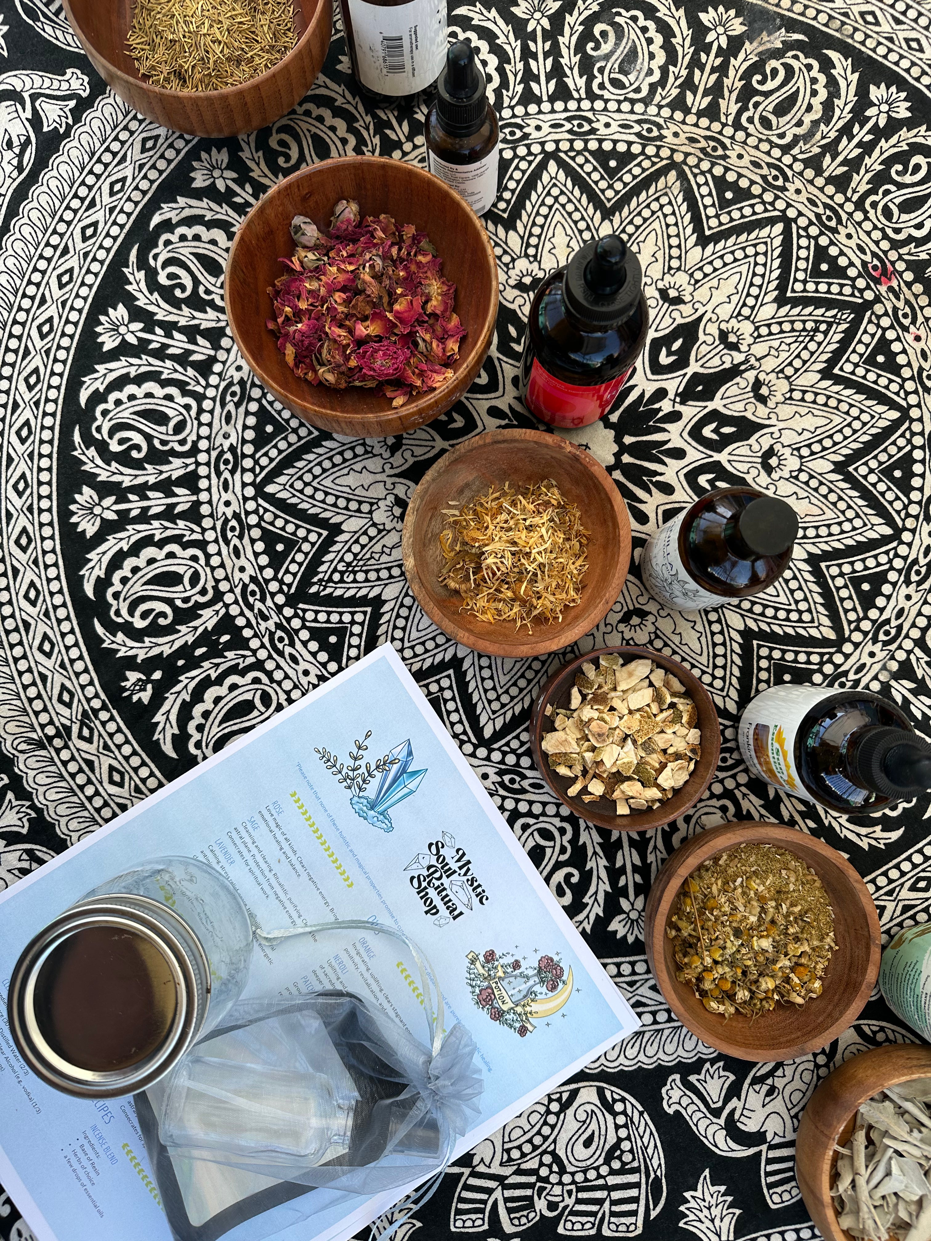 Spring Ritual Bath Tea Workshop