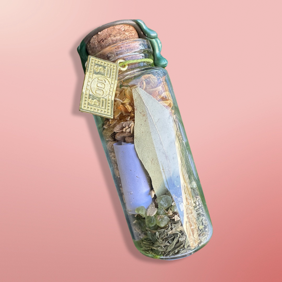 Money Spell Jars