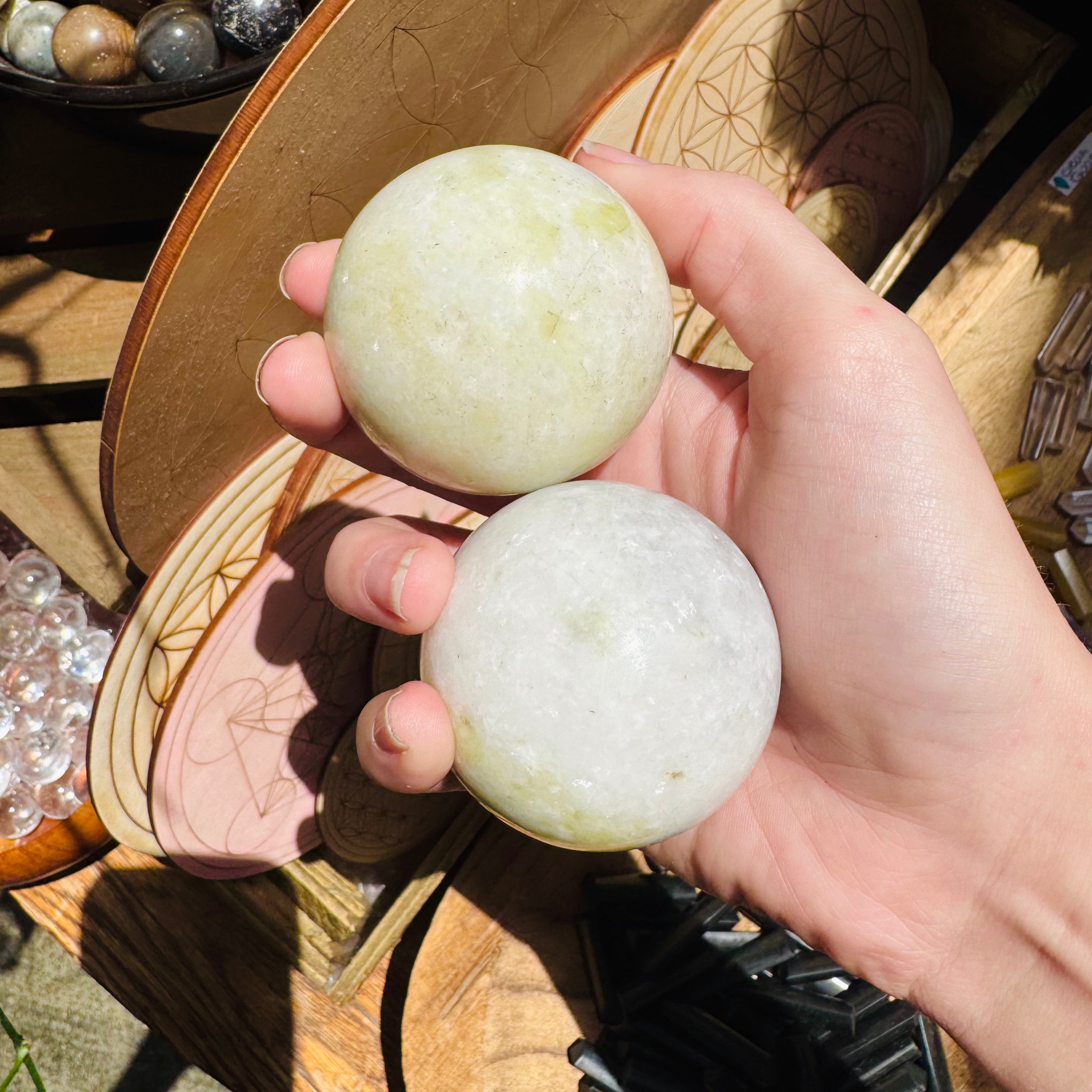 Crystal Mini Sphere Marbles