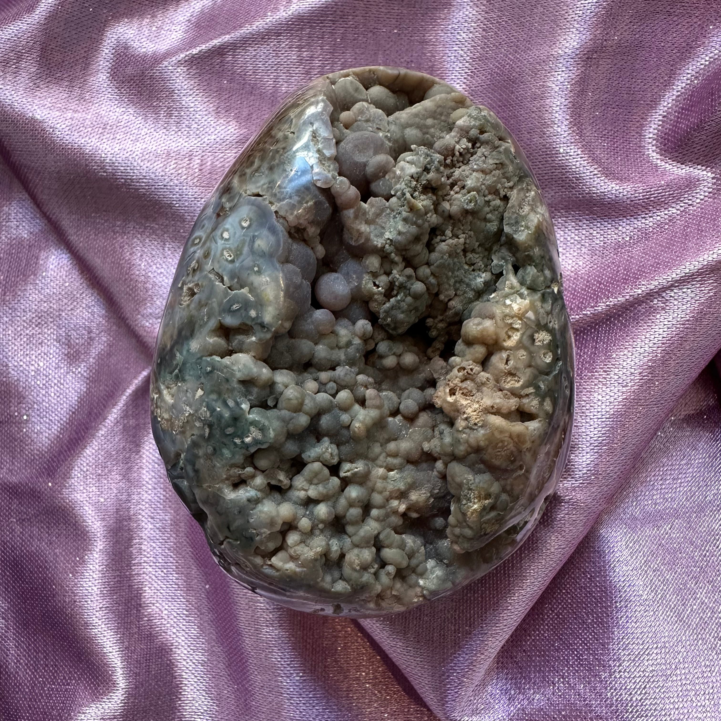Grape Agate Egg