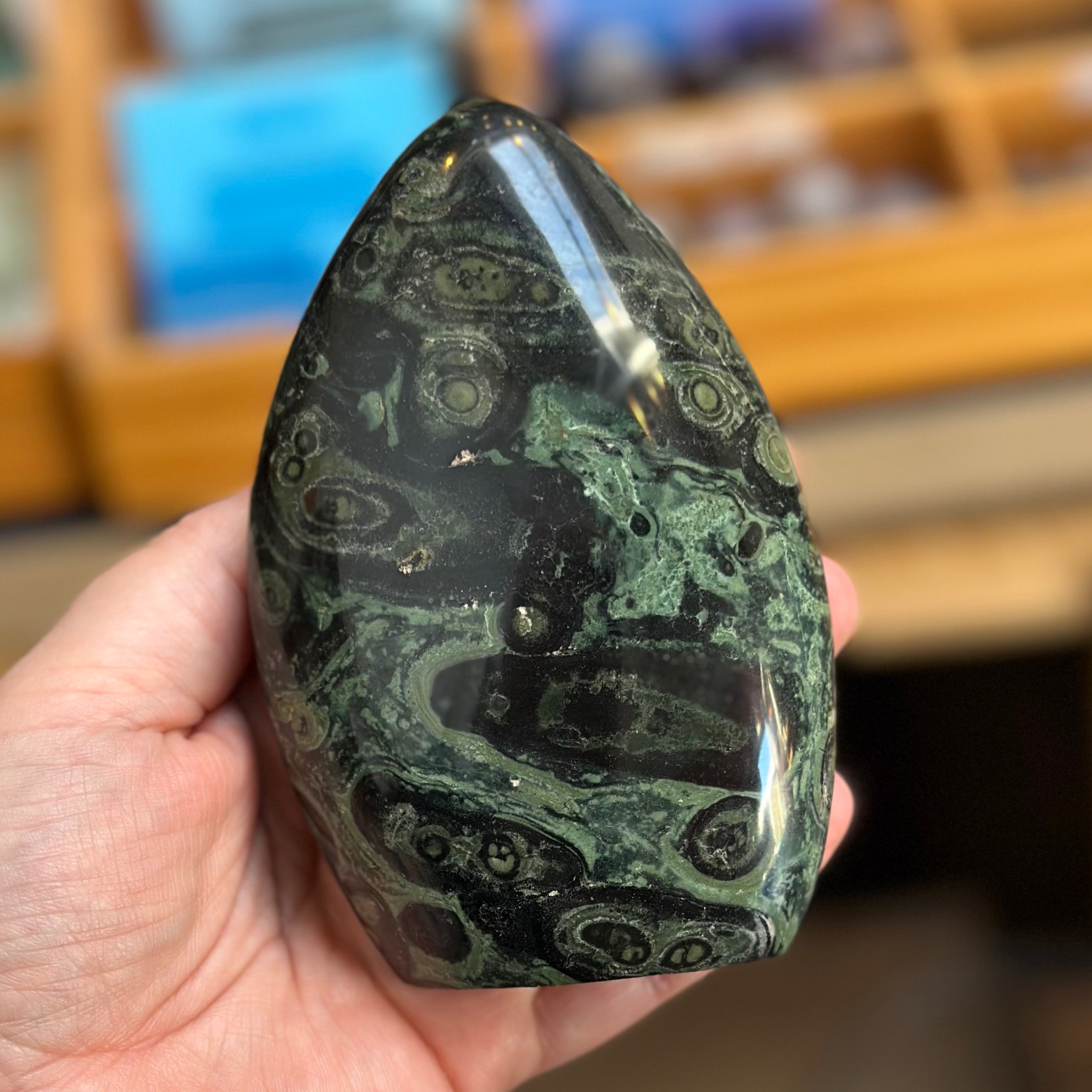 Kambaba Jasper Cut Base