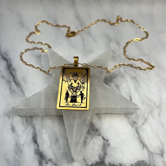 The Devil Necklace 14K Gold