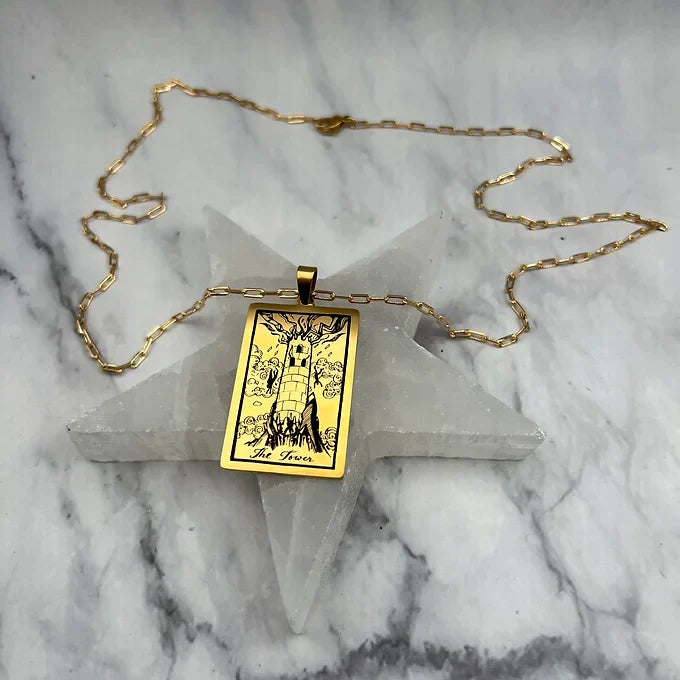 The Tower Necklace 14K Gold