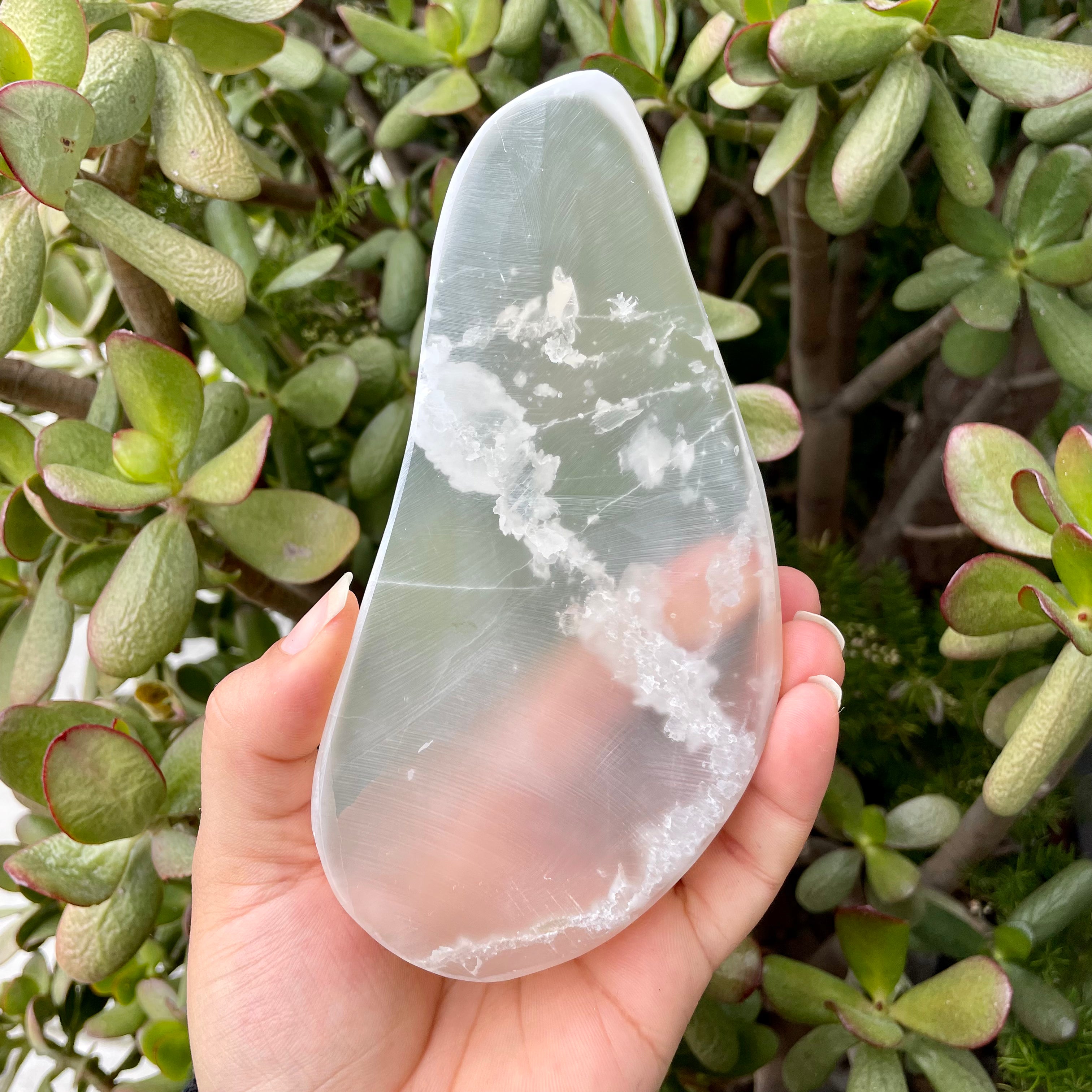 Optical Selenite Satin Spar Slabs