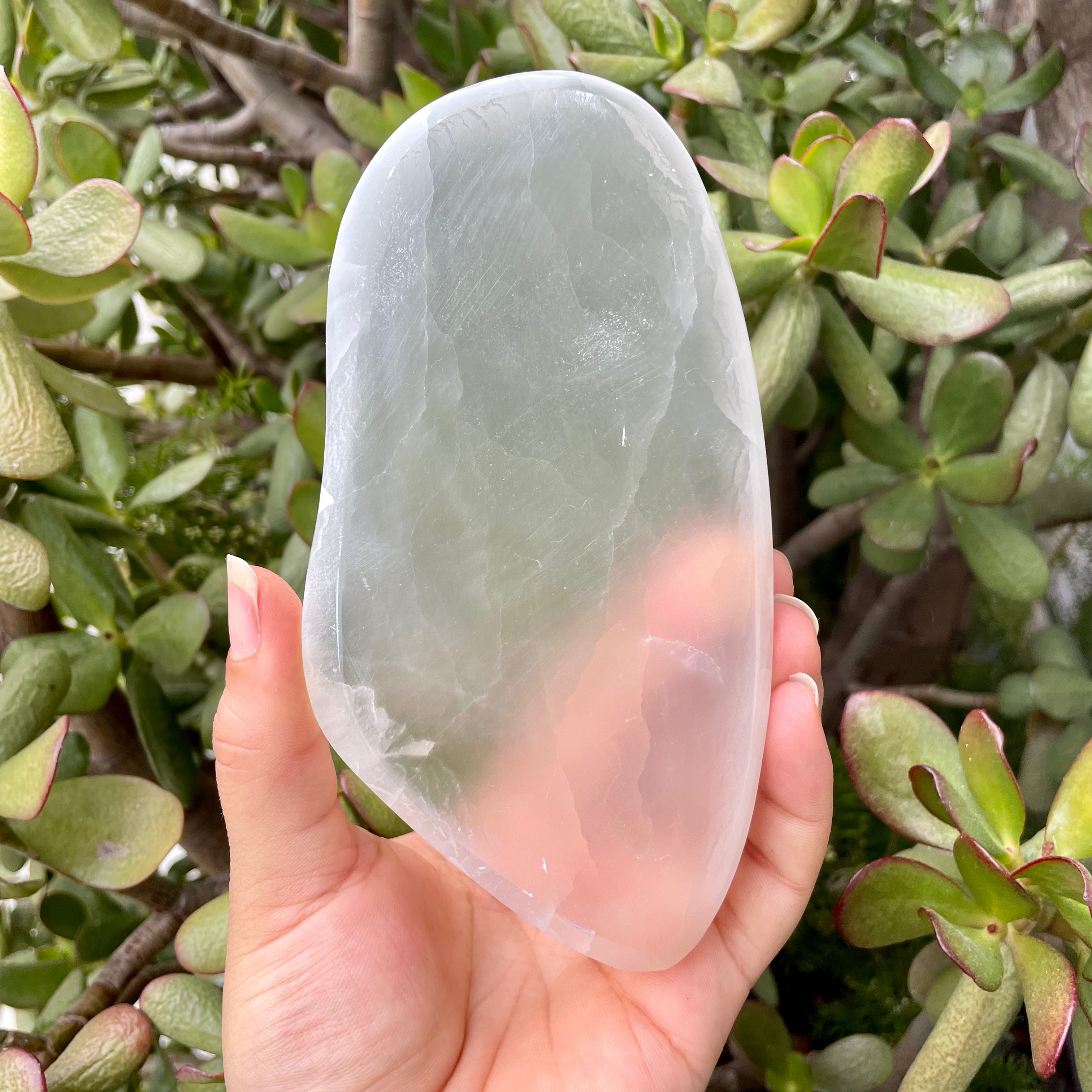 Optical Selenite Satin Spar Slabs