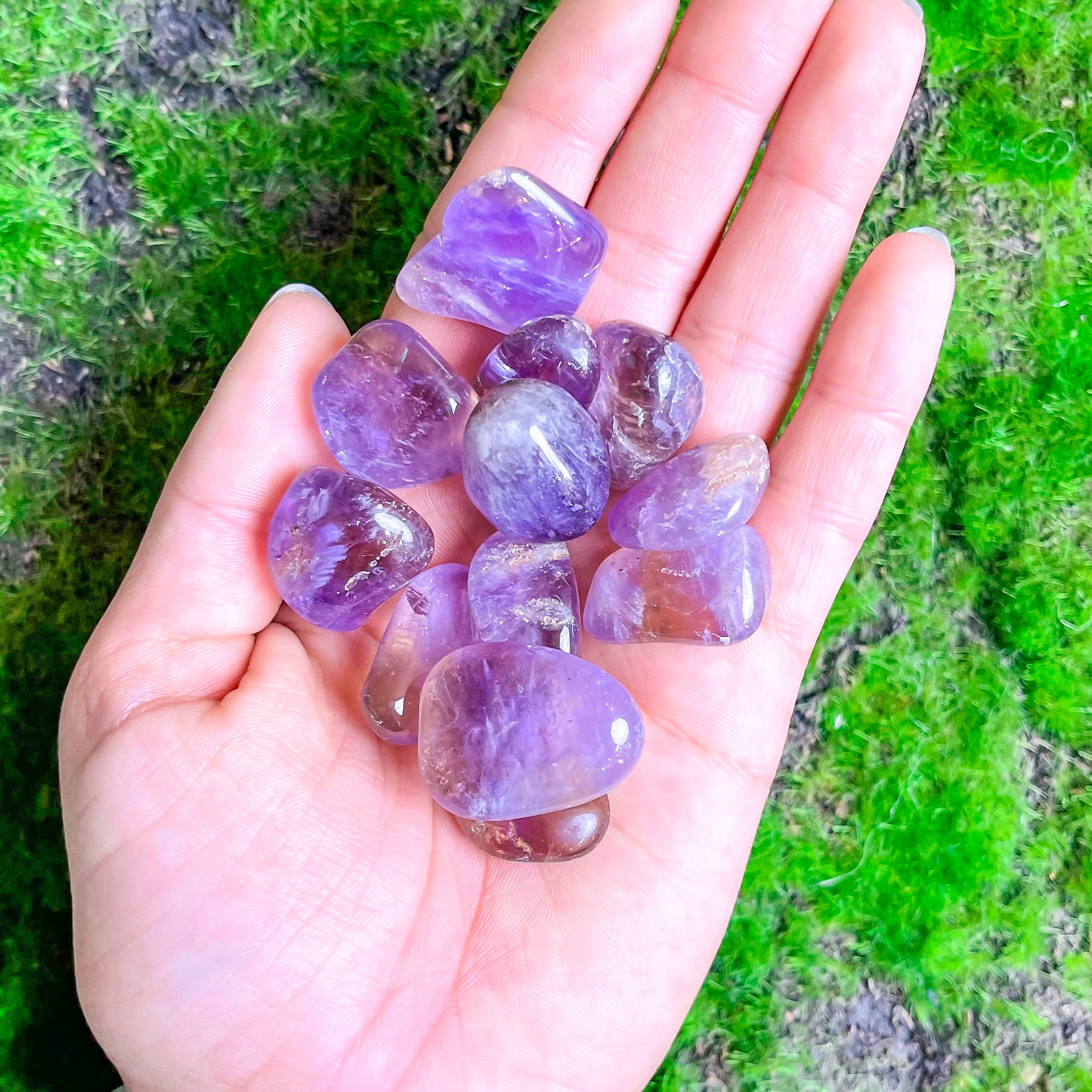 Ametrine Tumbled Stones