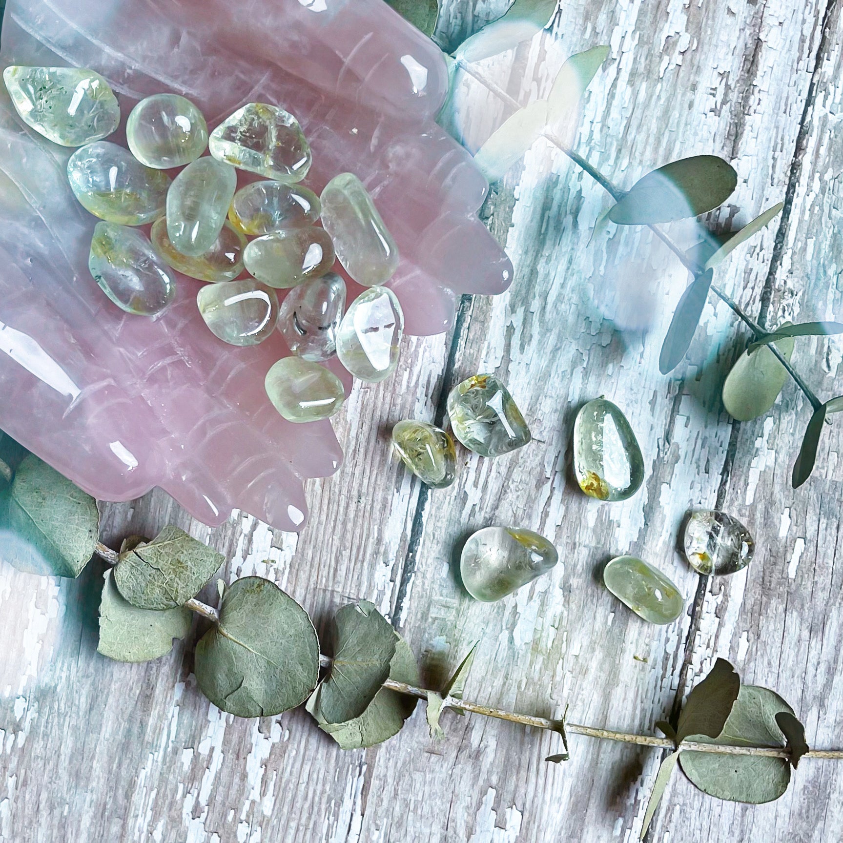 Blue Topaz Tumbled Stones