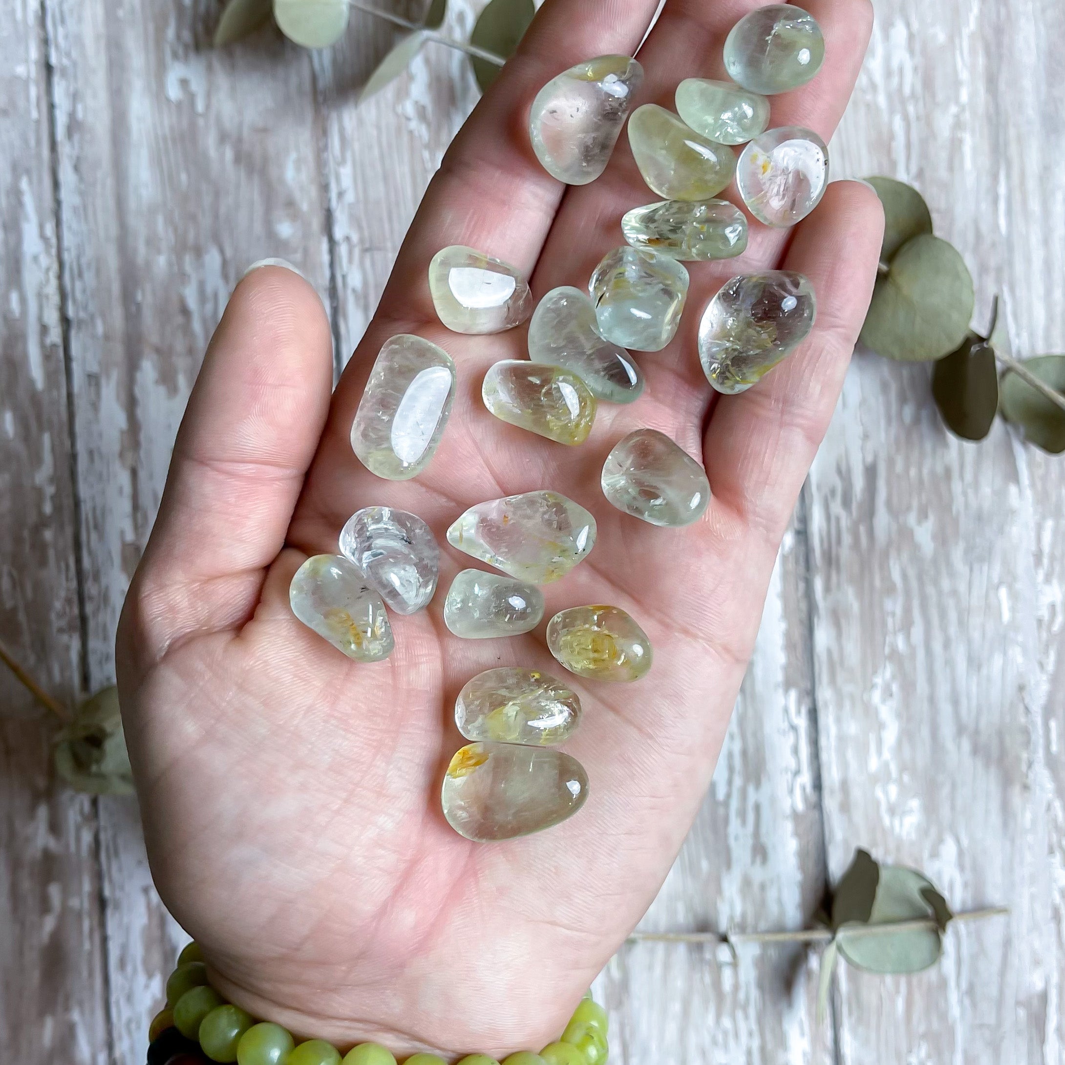 Blue Topaz Tumbled Stones