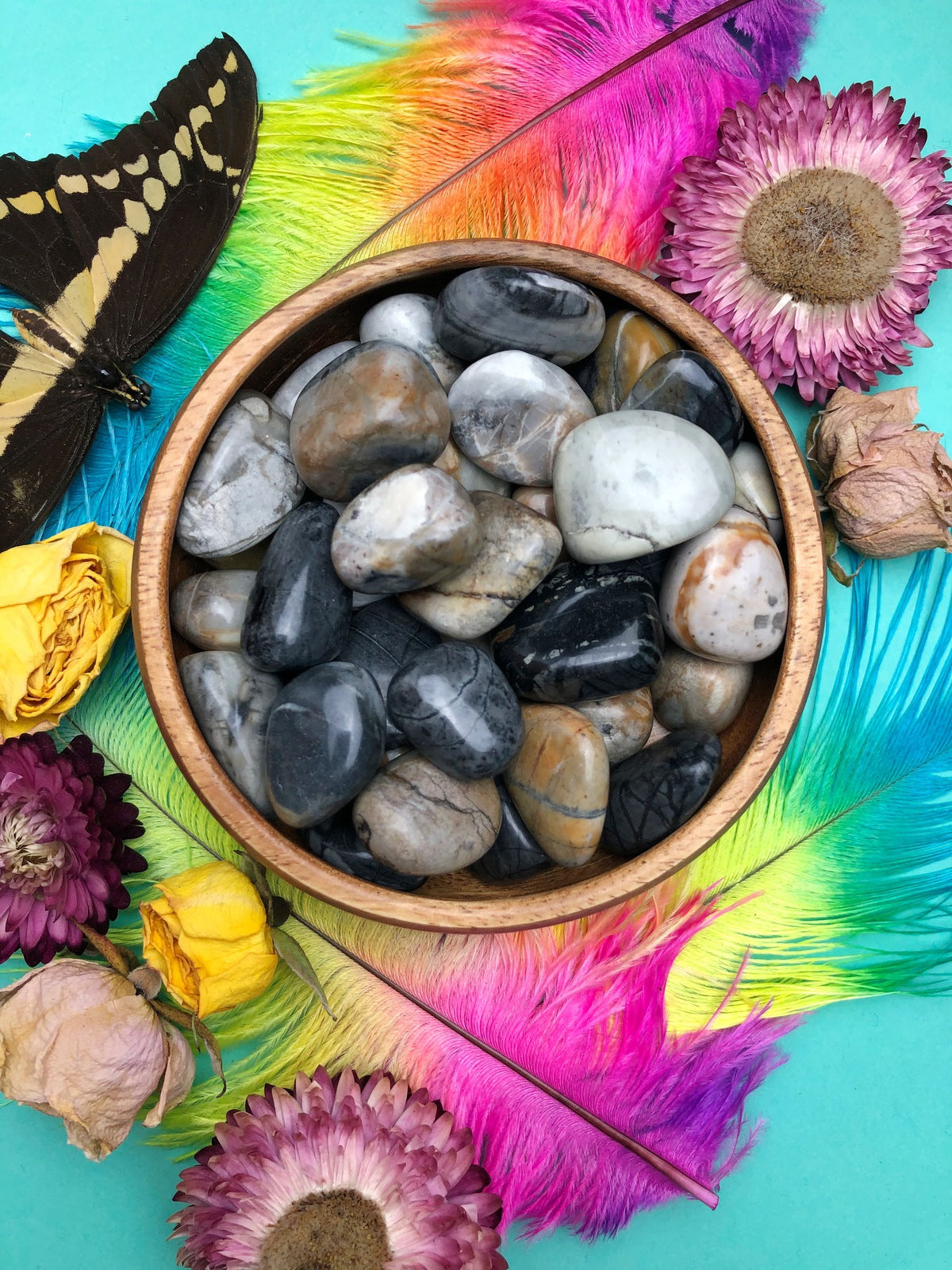 Picasso Jasper Tumbled Stone