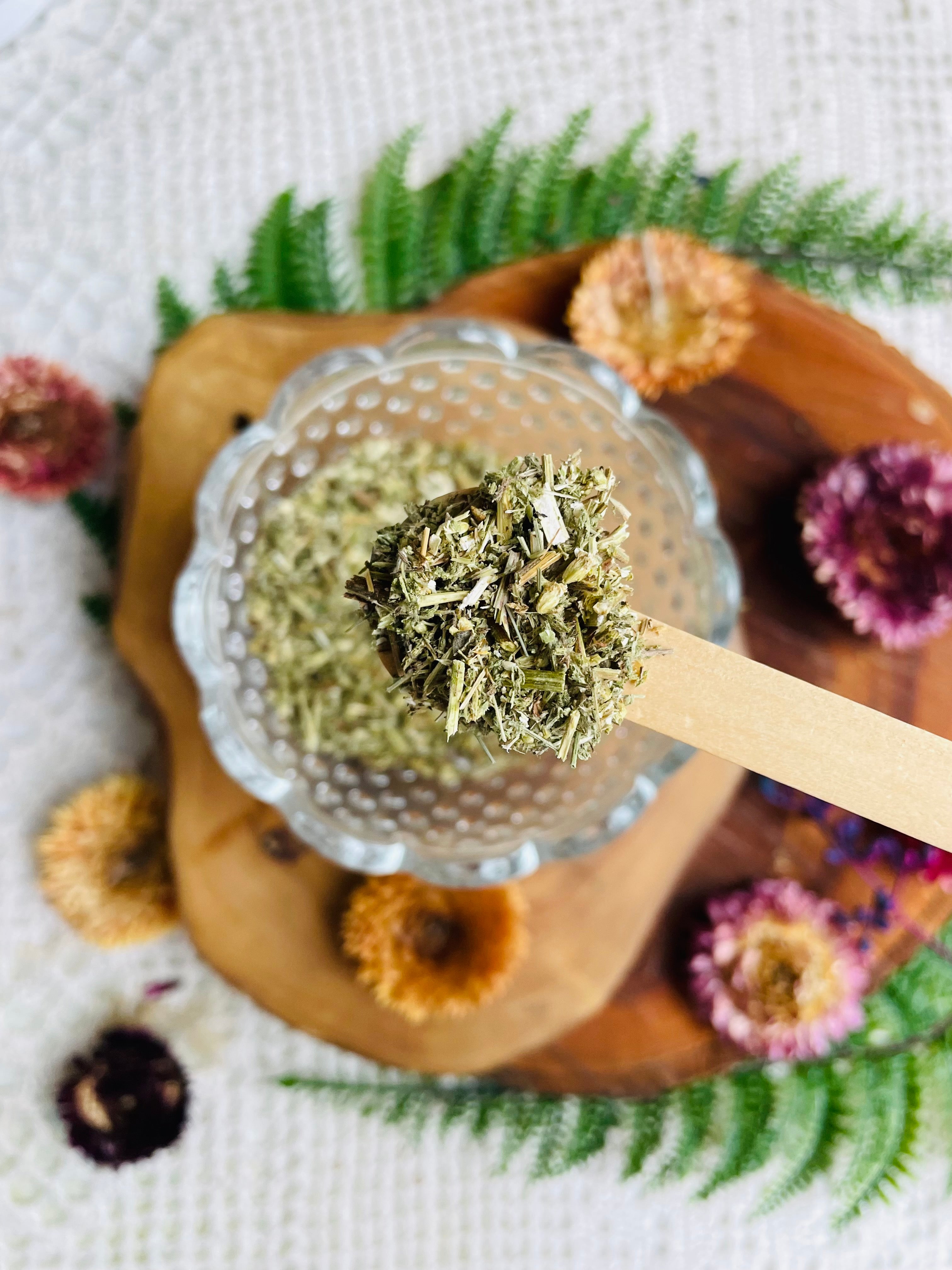 Yarrow Leaf and Flower