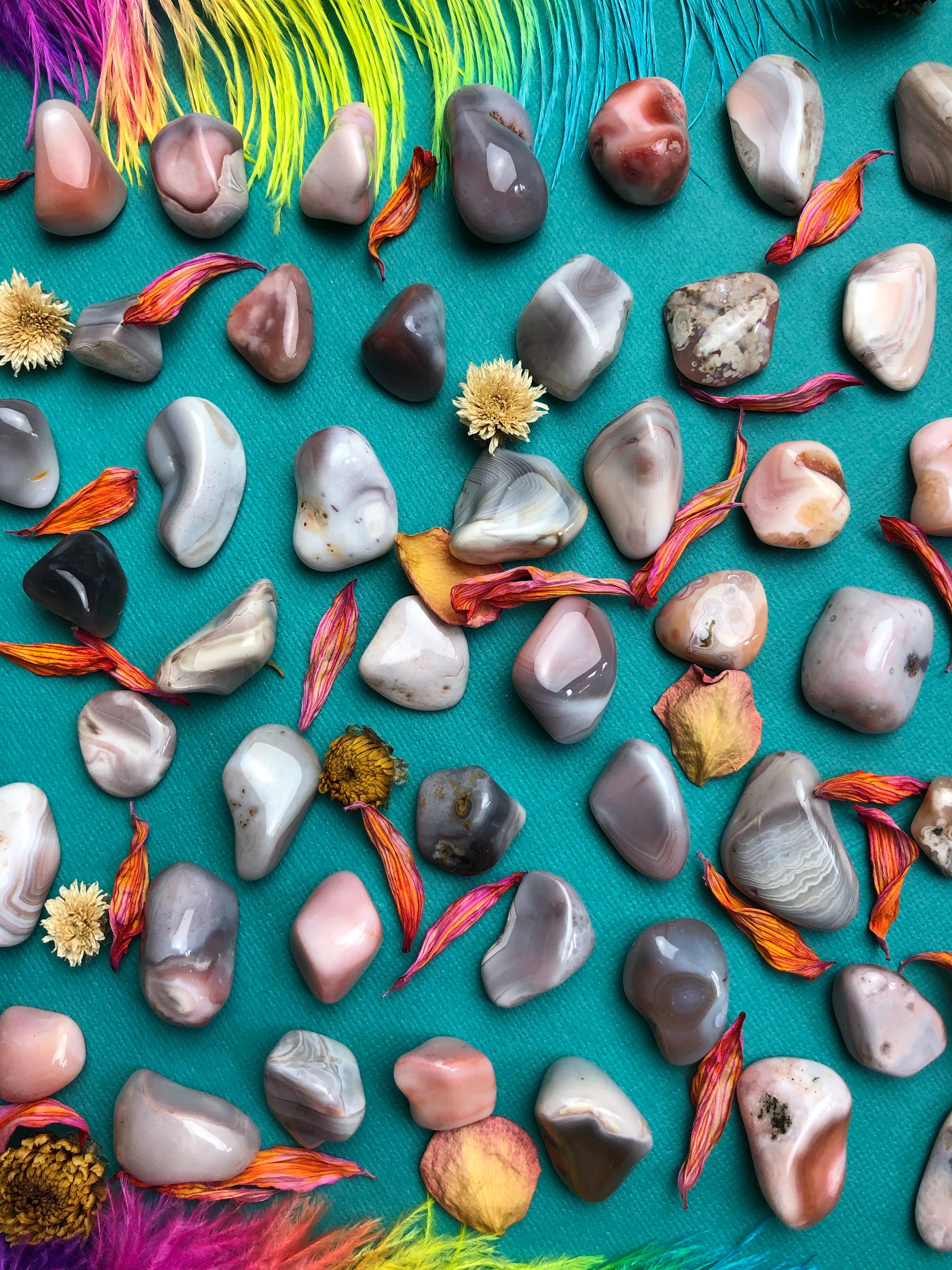 Botswana Agate Tumbled Stone