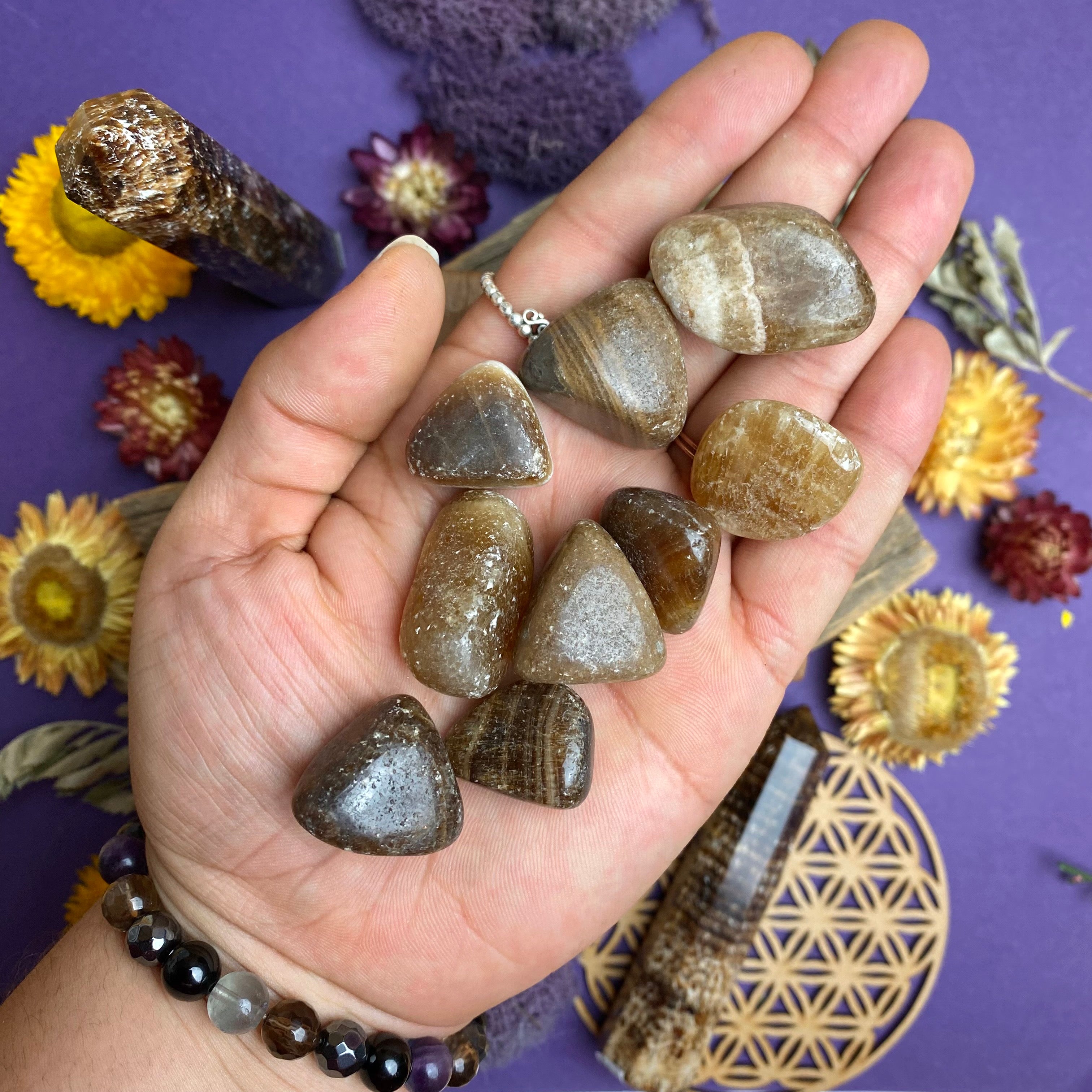 Aragonite Tumbled Stone