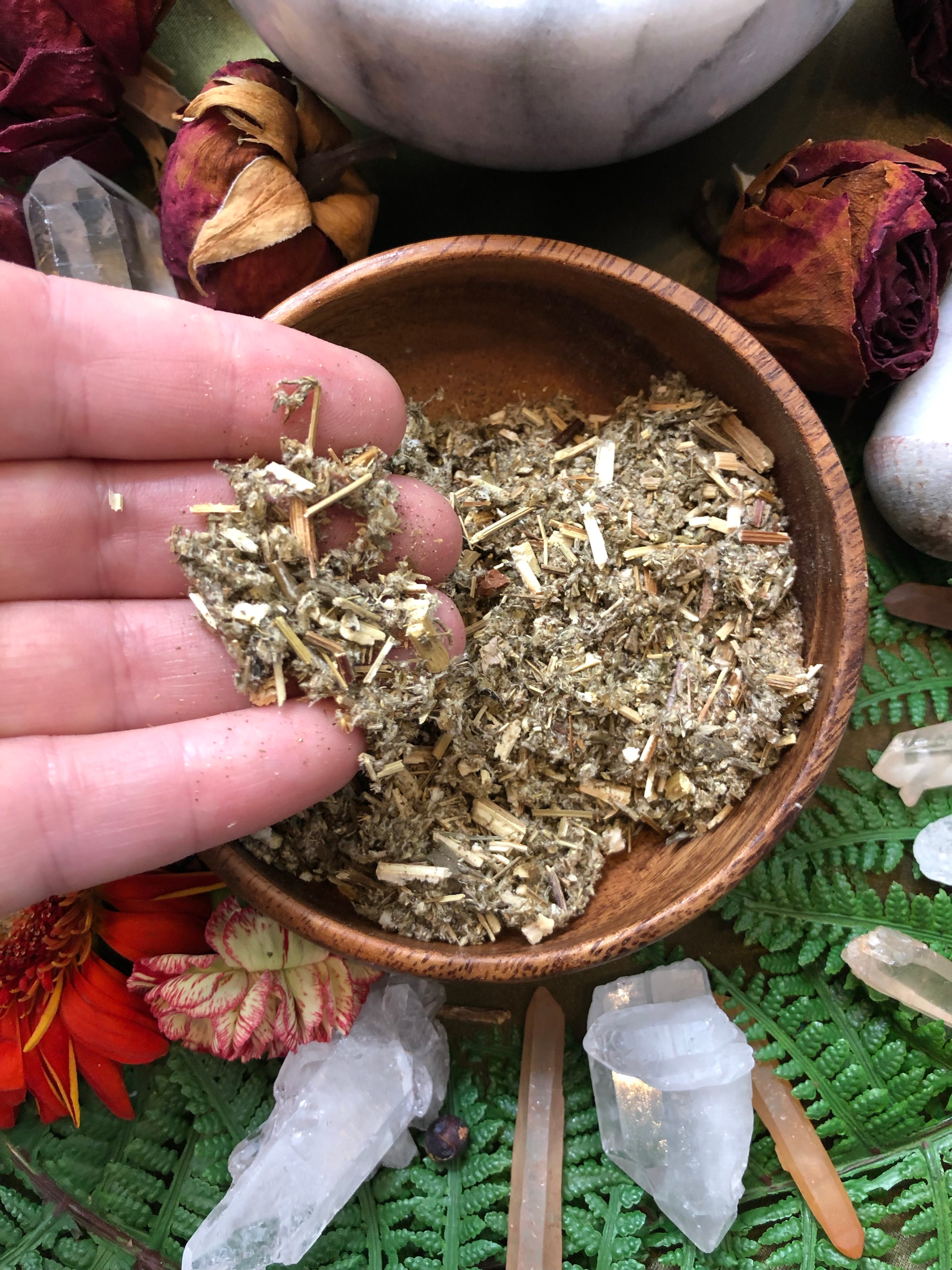 Mugwort for Divination