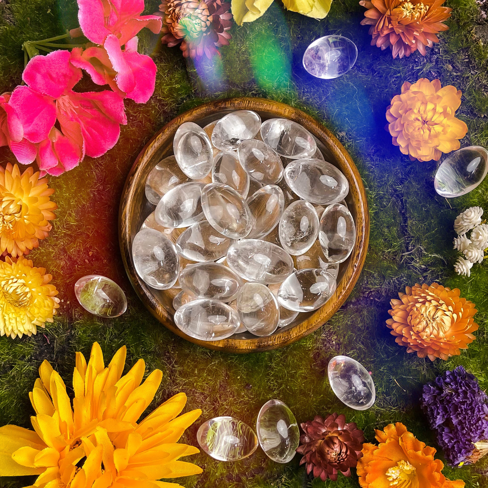 Clear Quartz Shiva Lingam