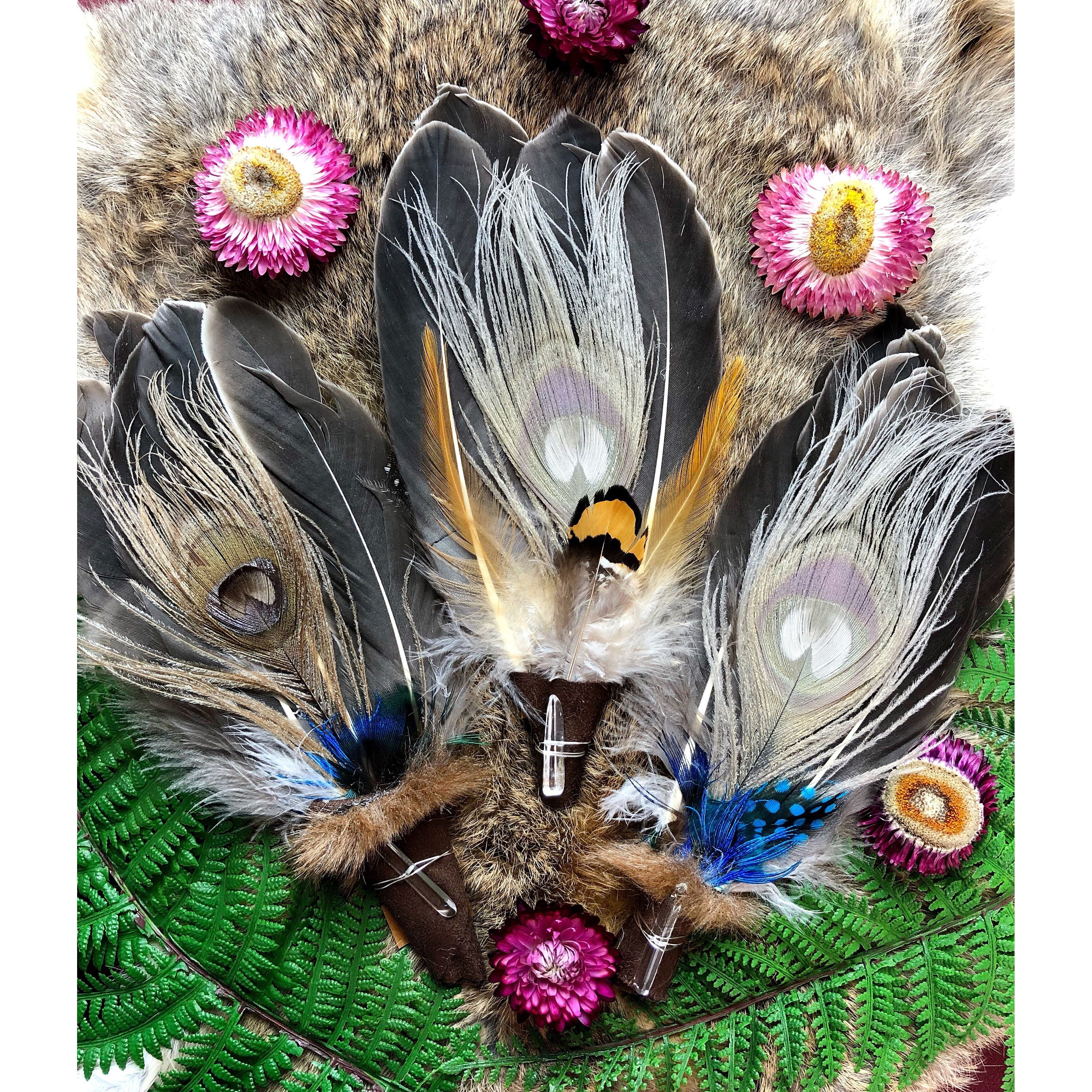 Small Smudge Fan for Cleansing