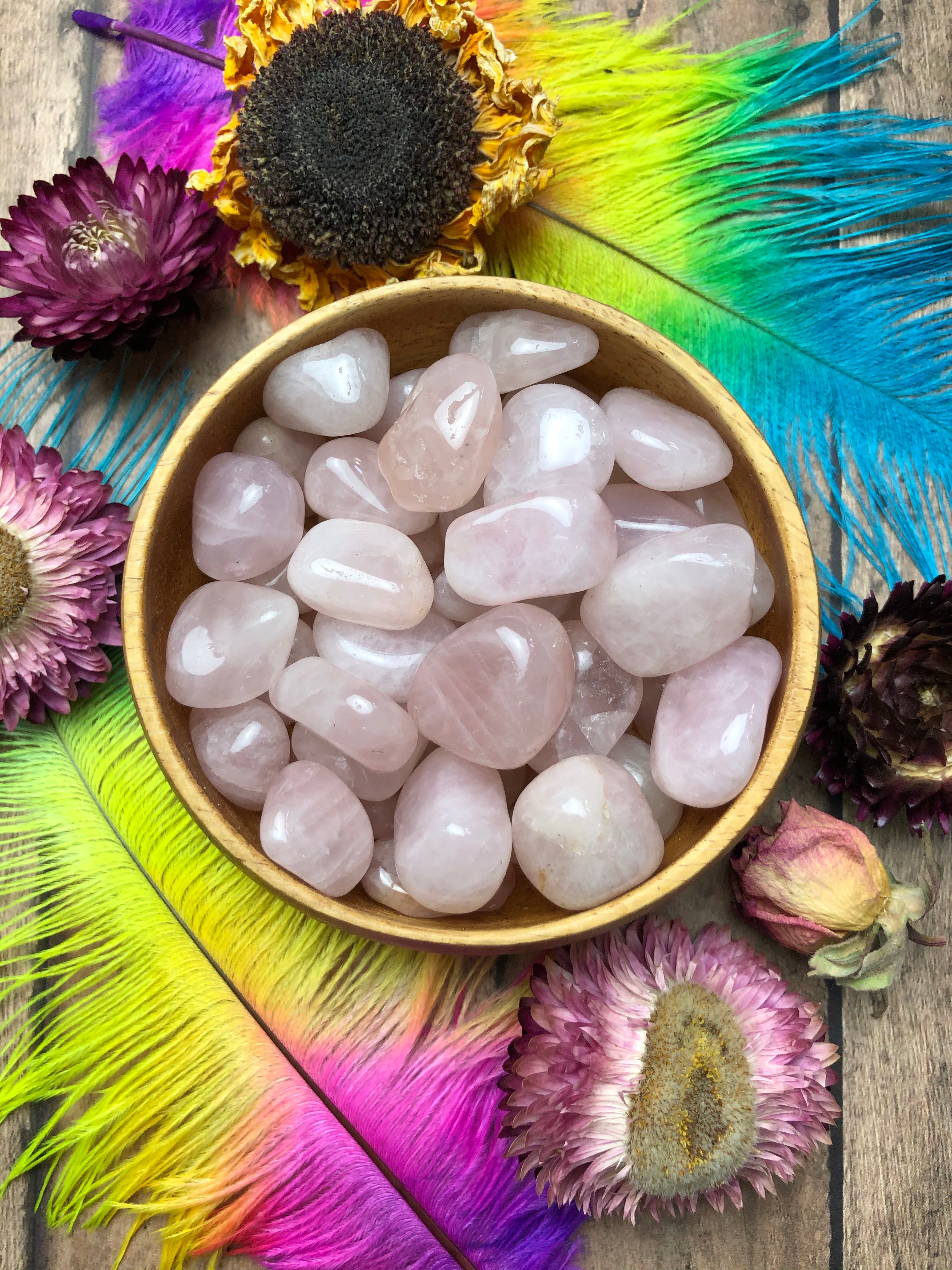 Rose Quartz Tumbled Stone