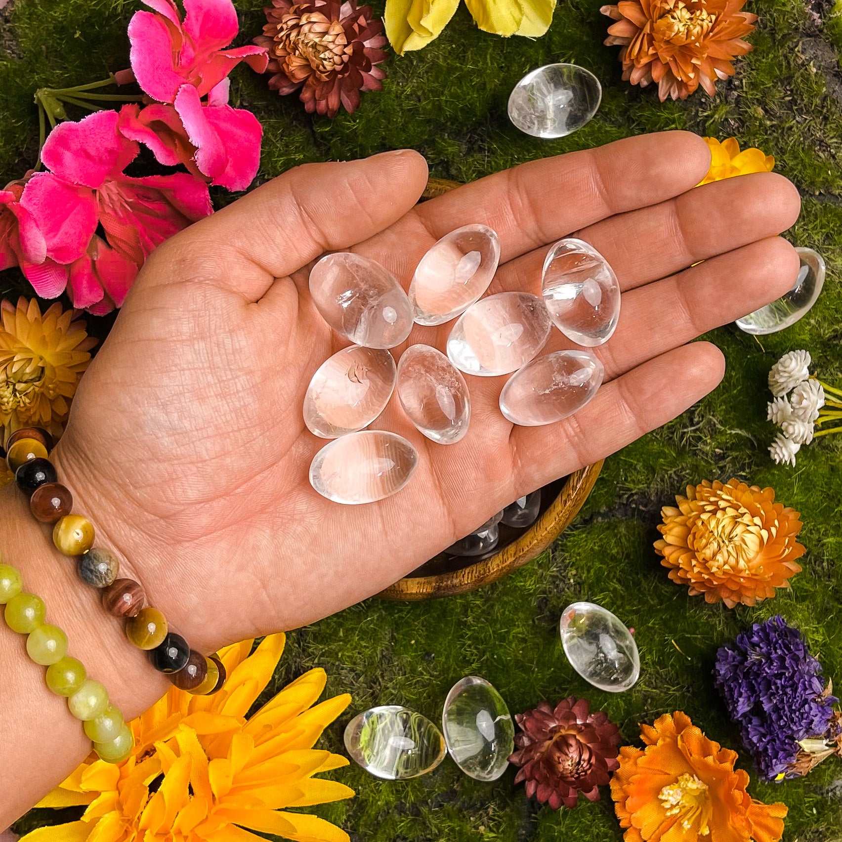 Clear Quartz Shiva Lingam