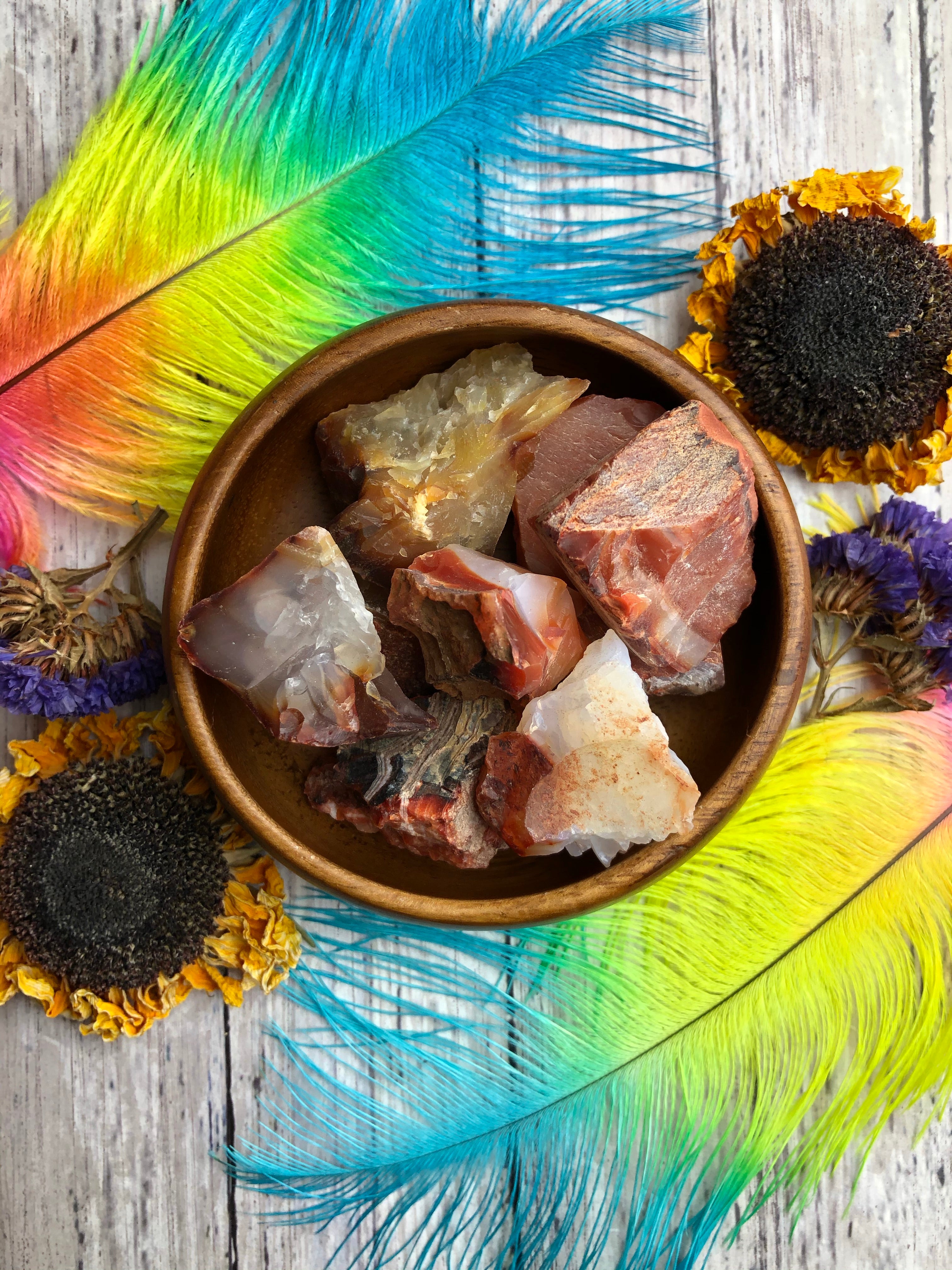 Carnelian Raw Stones for Motivation & Creativity