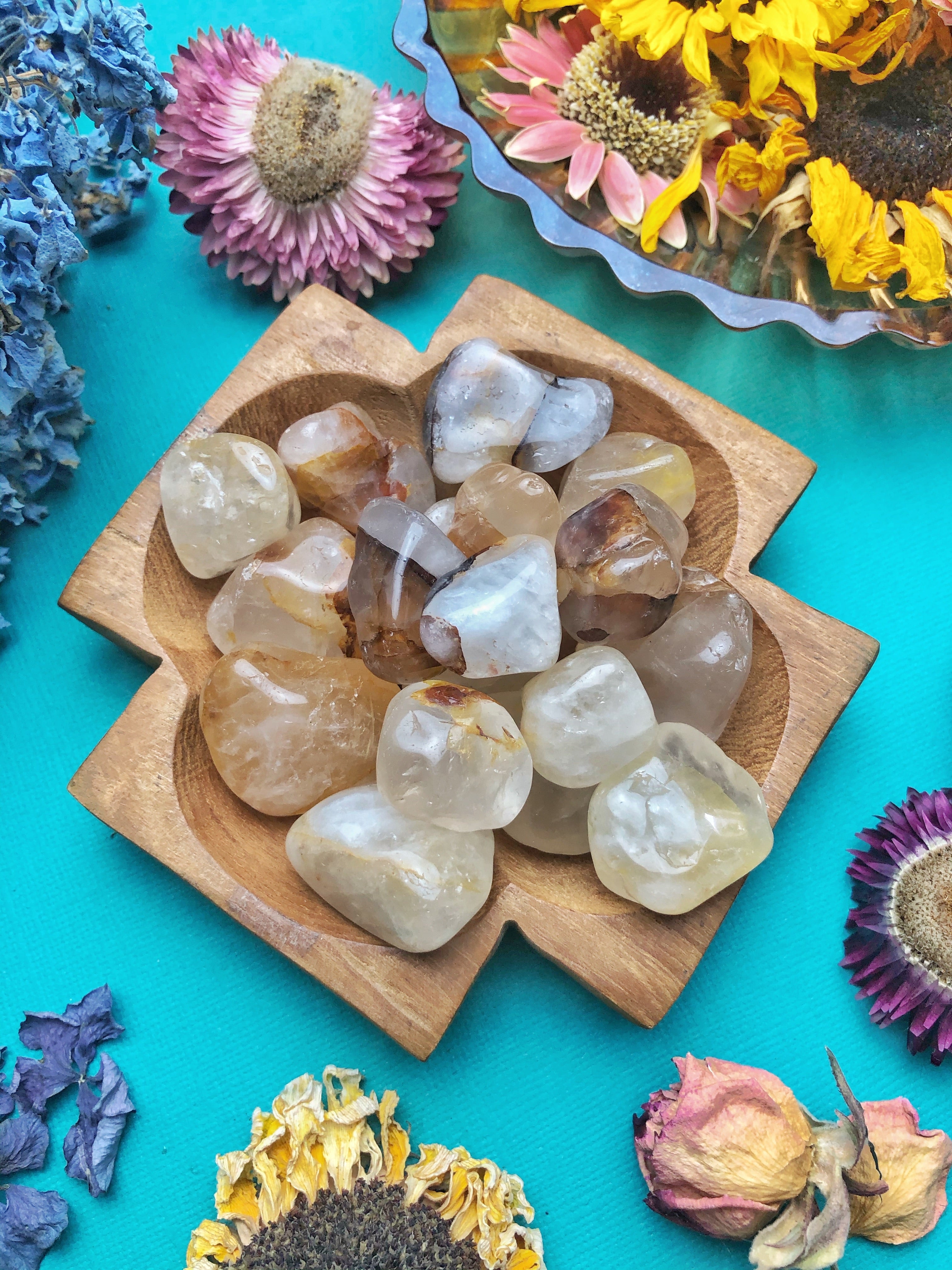 Golden Healer Quartz Tumbled Stone