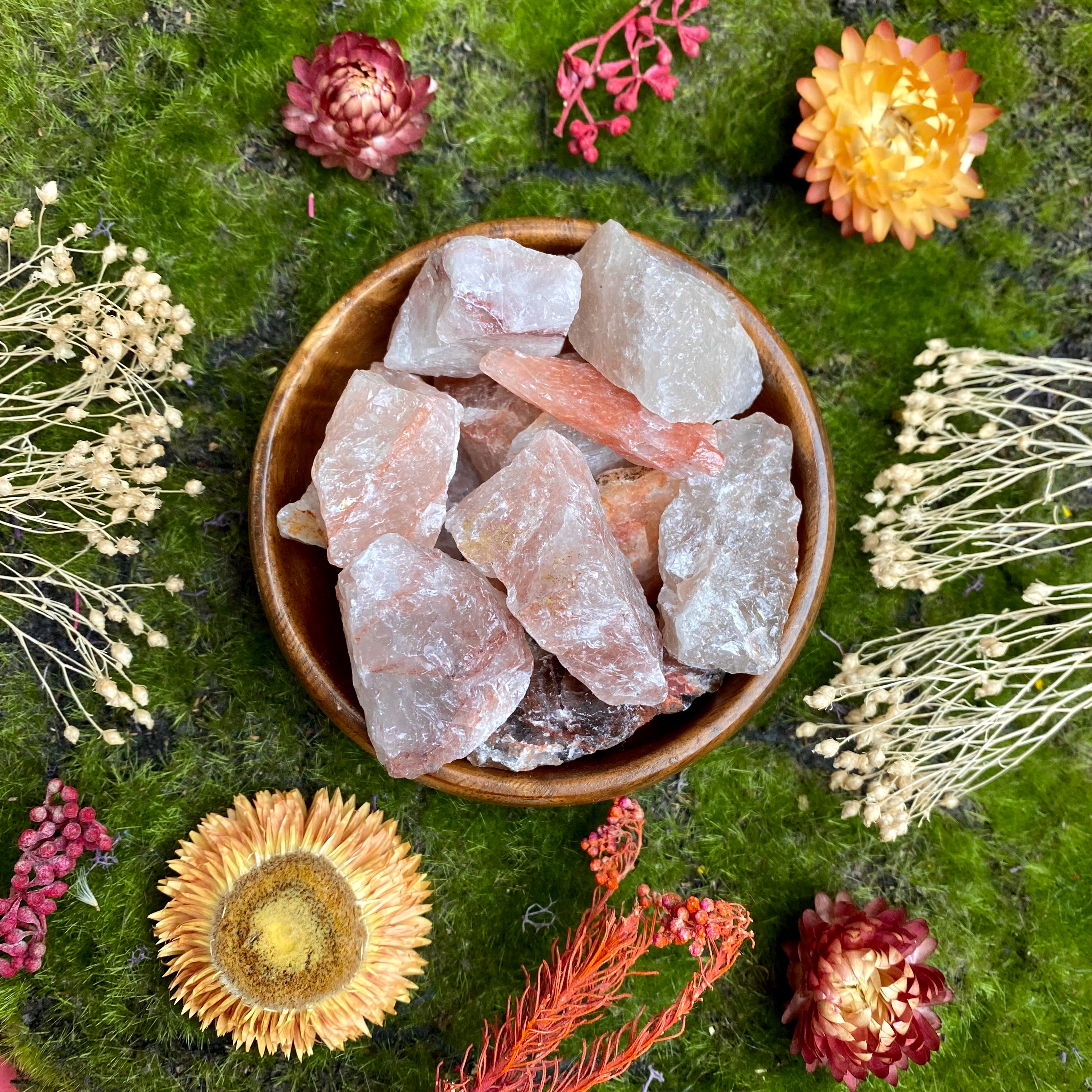 Fire Quartz (Red Hematoid) Raw Pieces