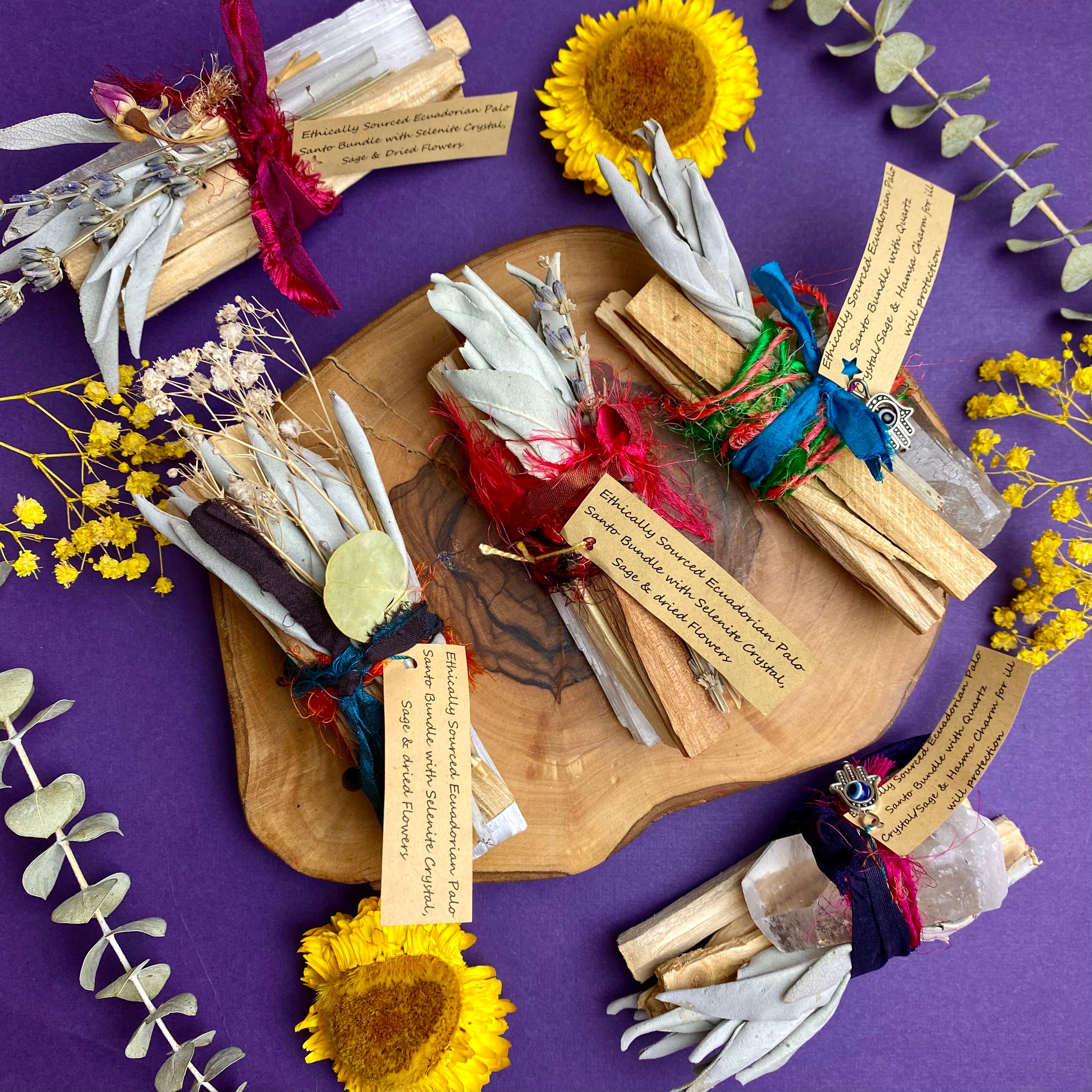 Palo Santo Crystal Bundle