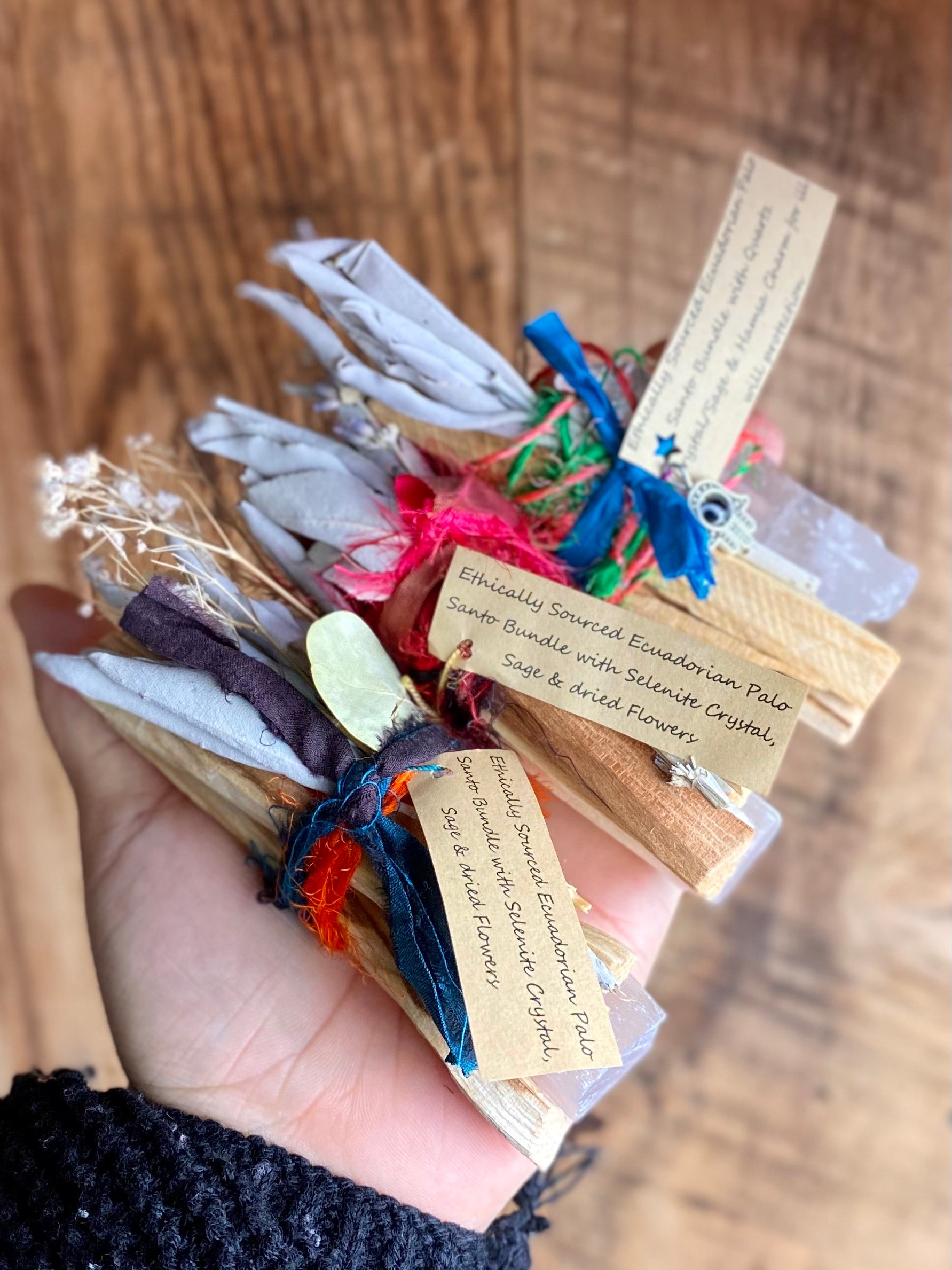 Palo Santo Crystal Bundle