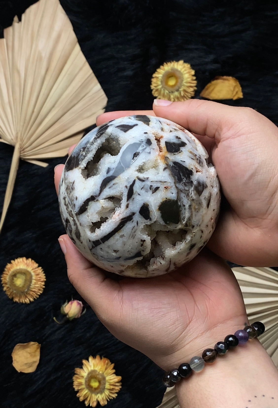 Sphalerite Cluster Sphere