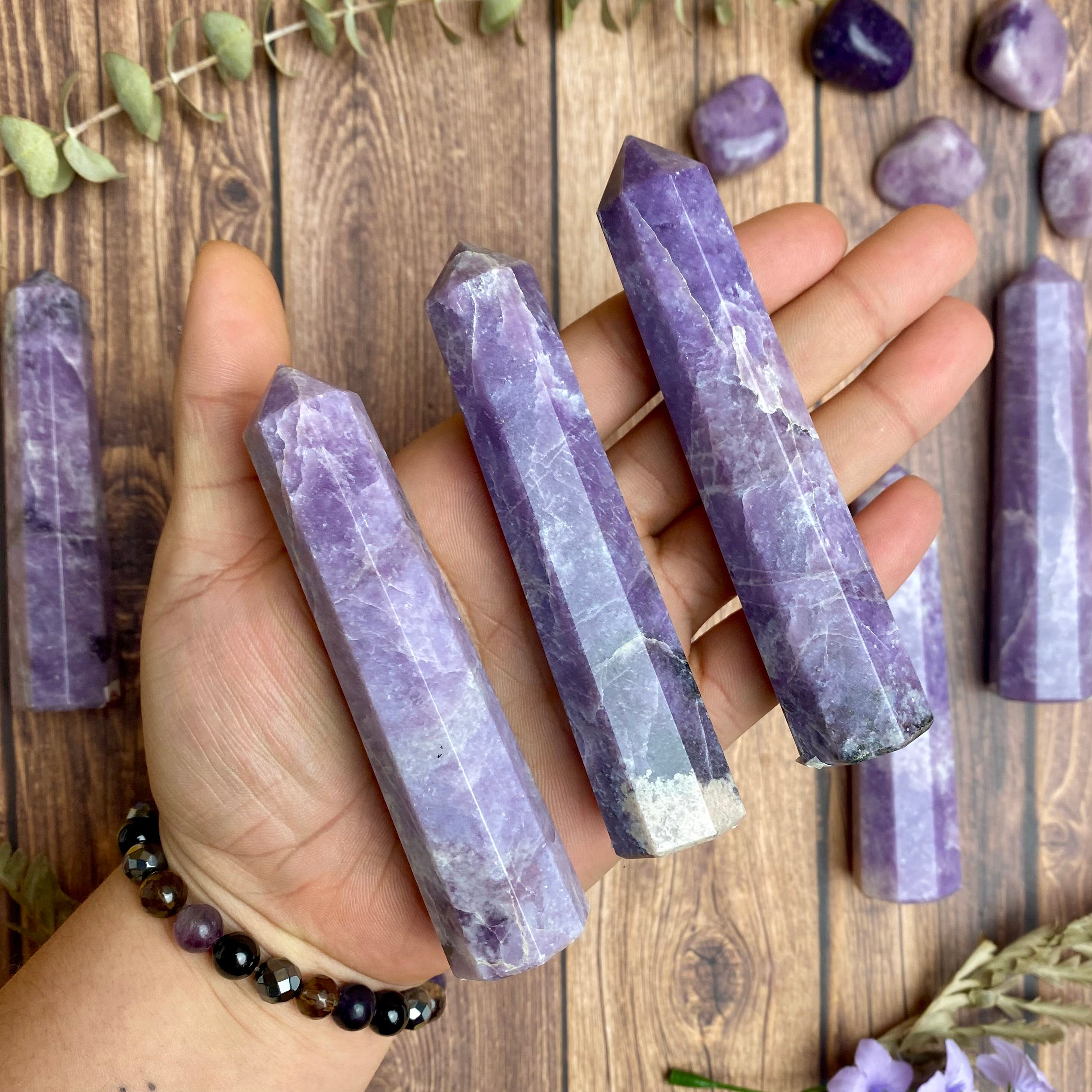 Lepidolite Generators for Deep Emotional Healing