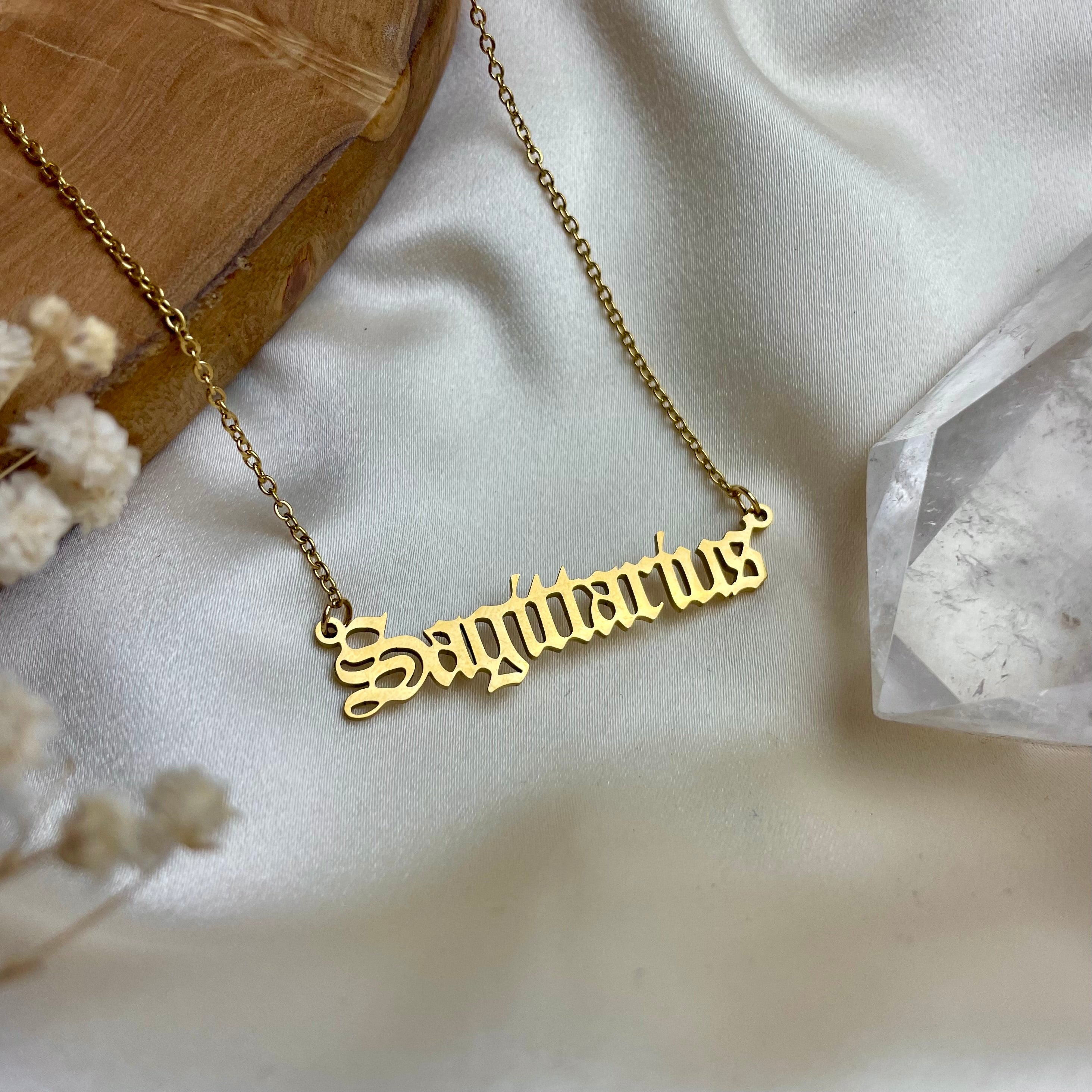 Zodiac Necklace - Choose Your Sign!