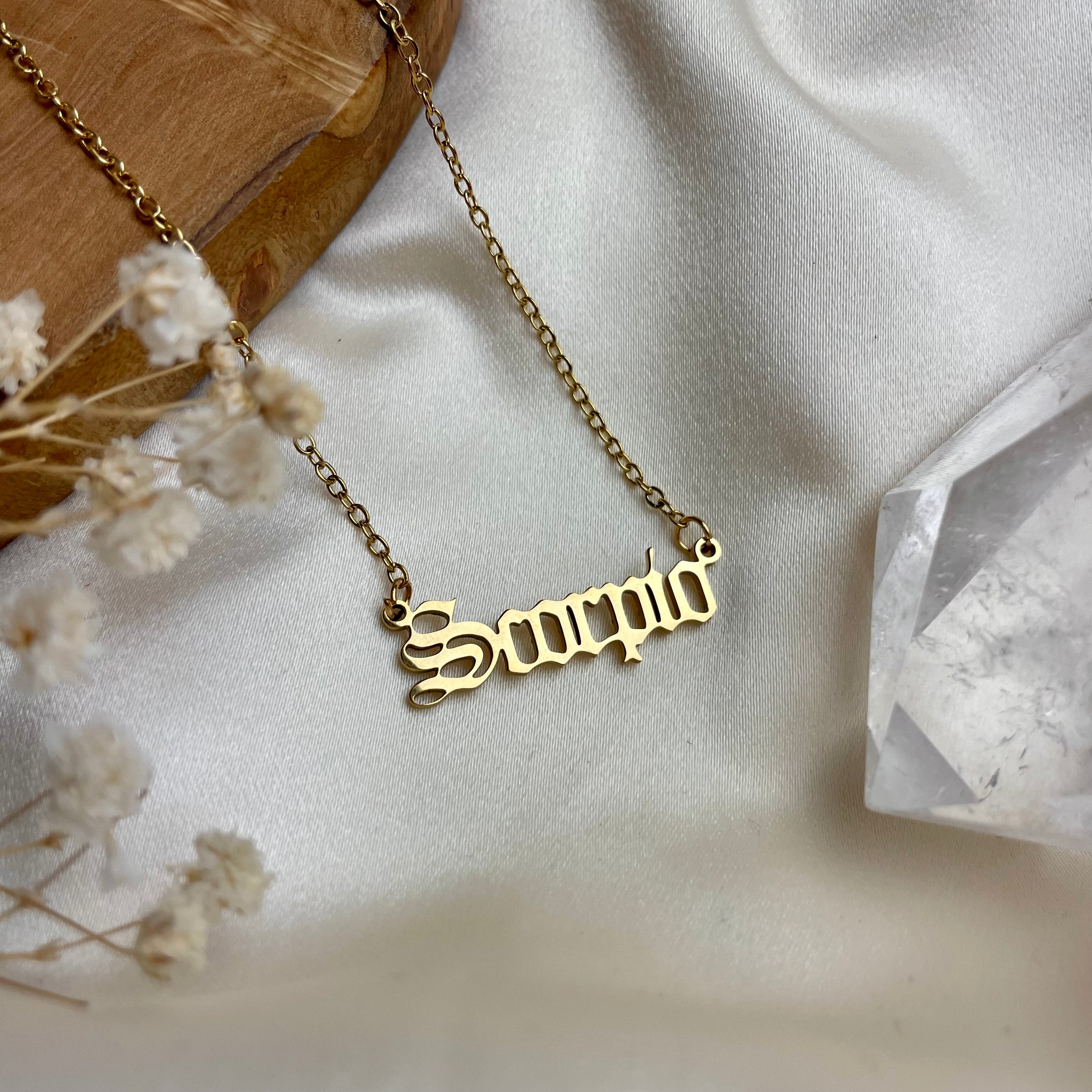 Zodiac Necklace - Choose Your Sign!