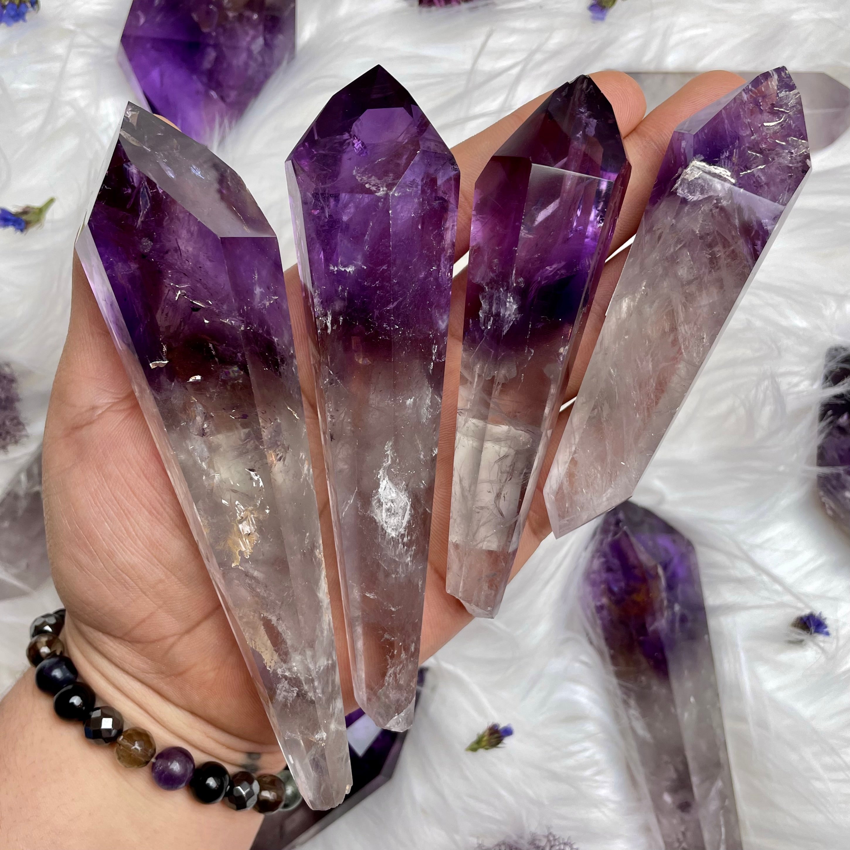 Bahia Amethyst Double Terminated Wand