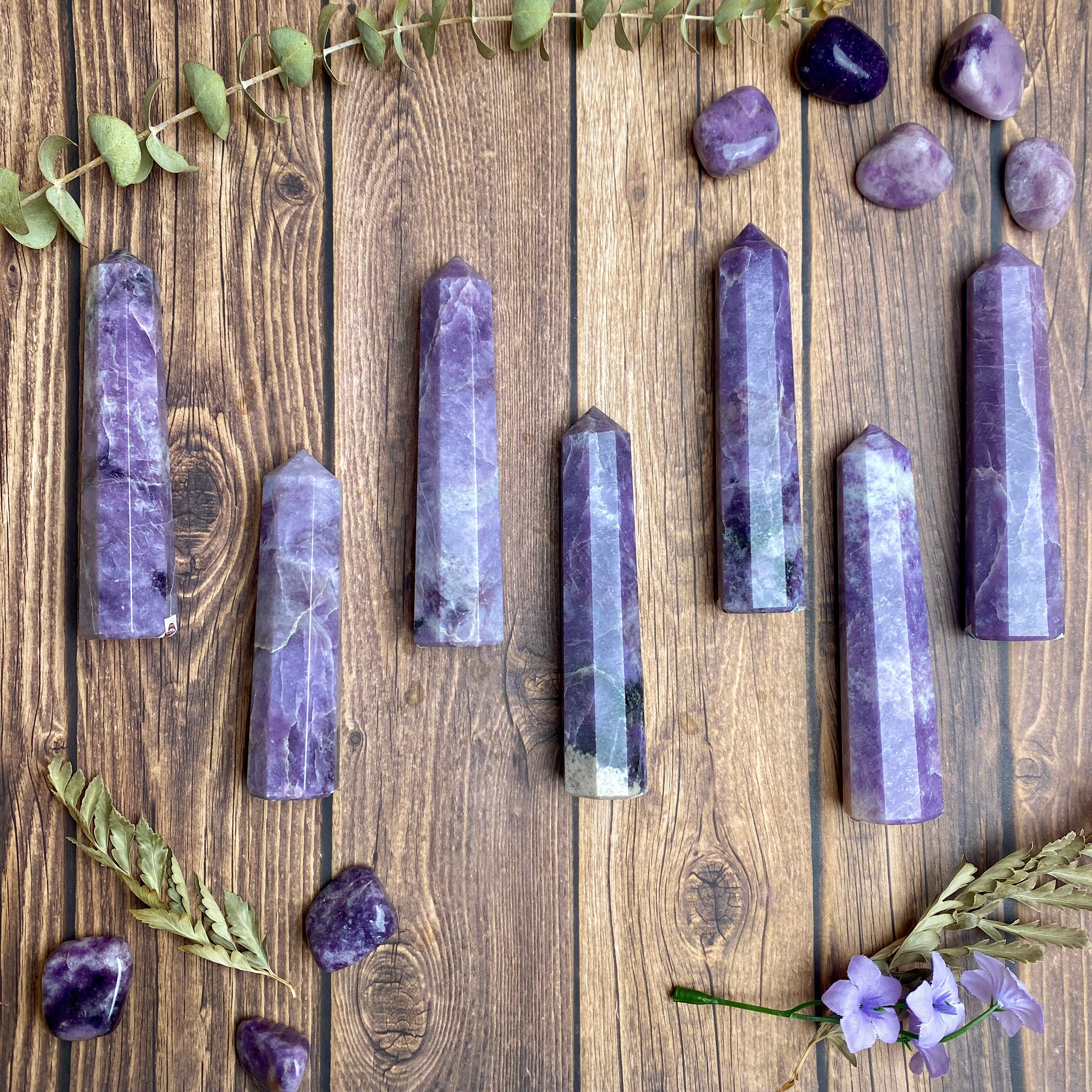 Lepidolite Generators for Deep Emotional Healing