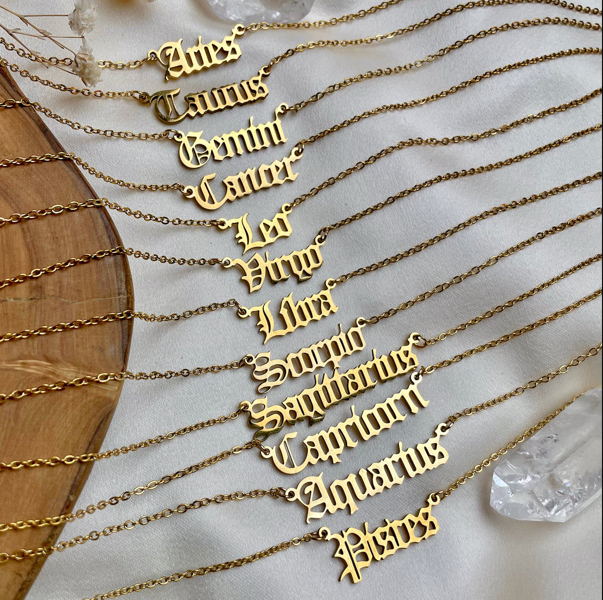 Zodiac Necklace - Choose Your Sign!