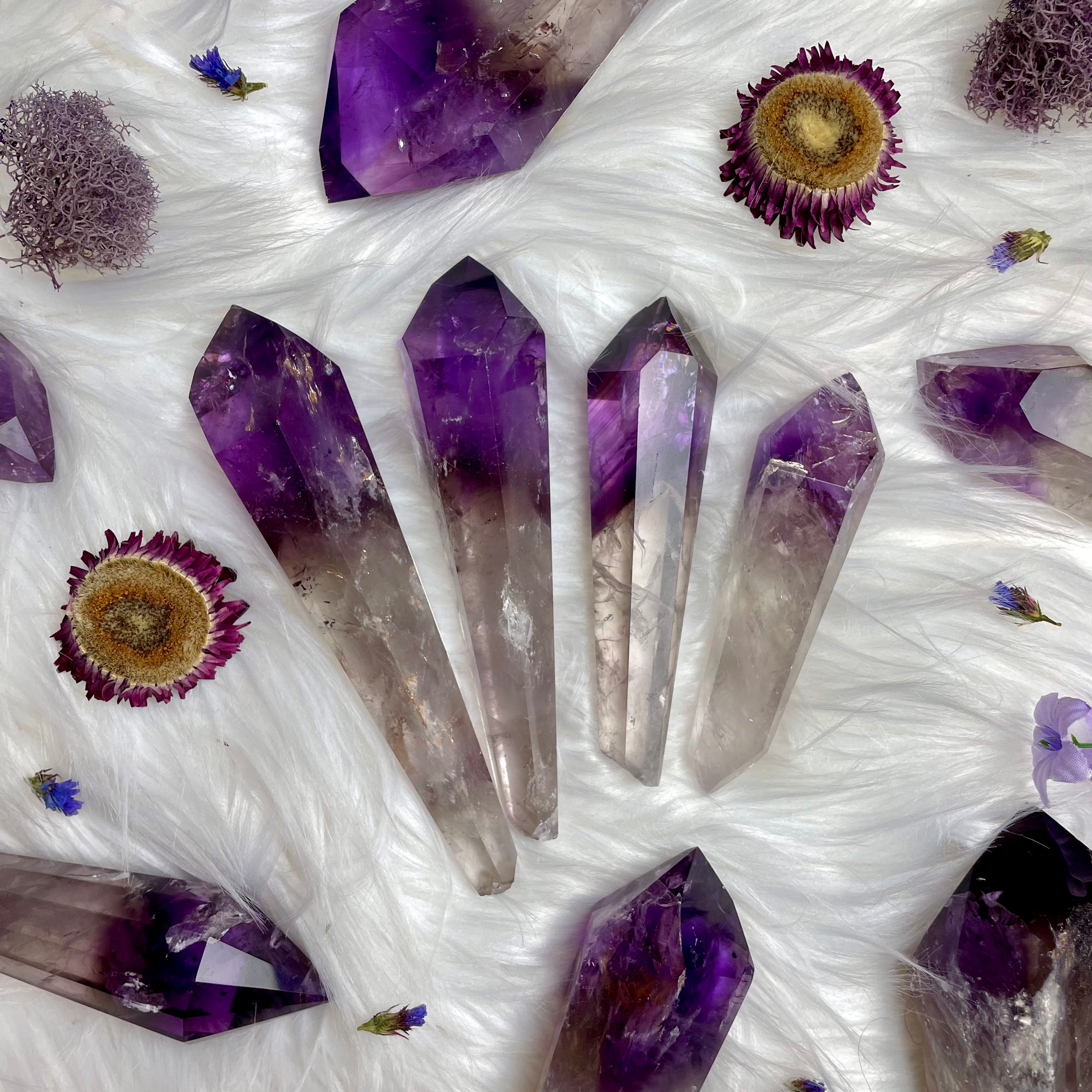 Bahia Amethyst Double Terminated Wand