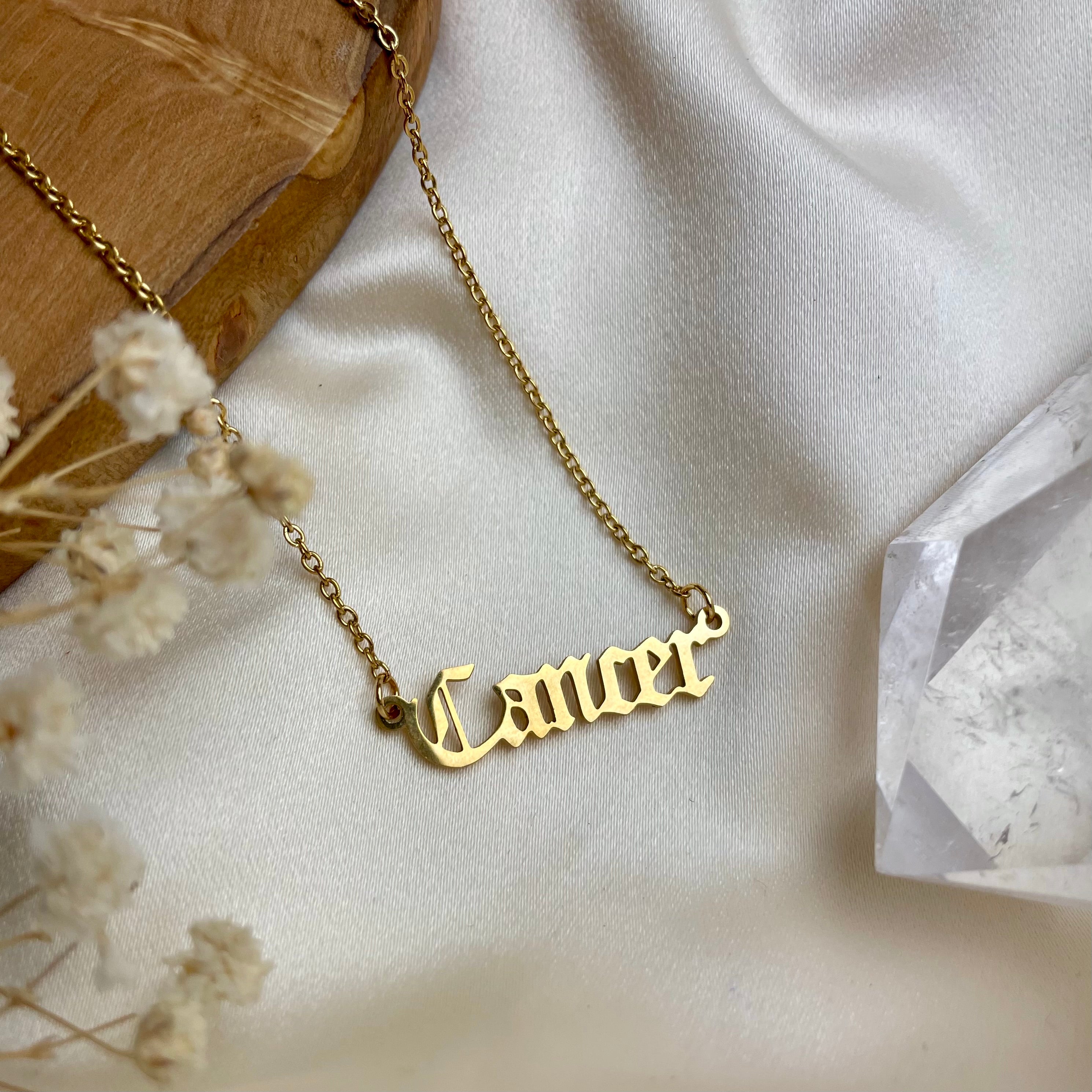 Zodiac Necklace - Choose Your Sign!